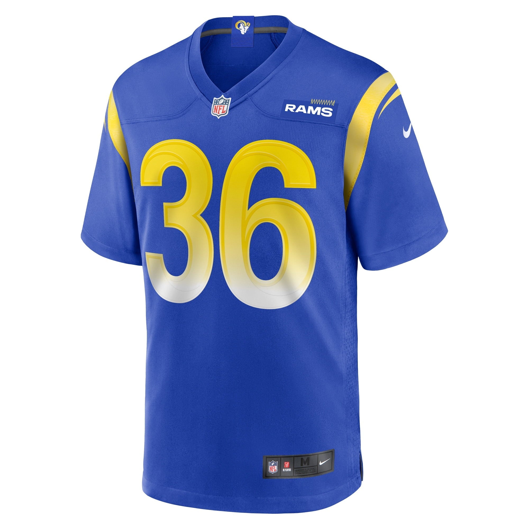 Men's Nike Grant Haley Royal Los Angeles Rams Game Player Jersey