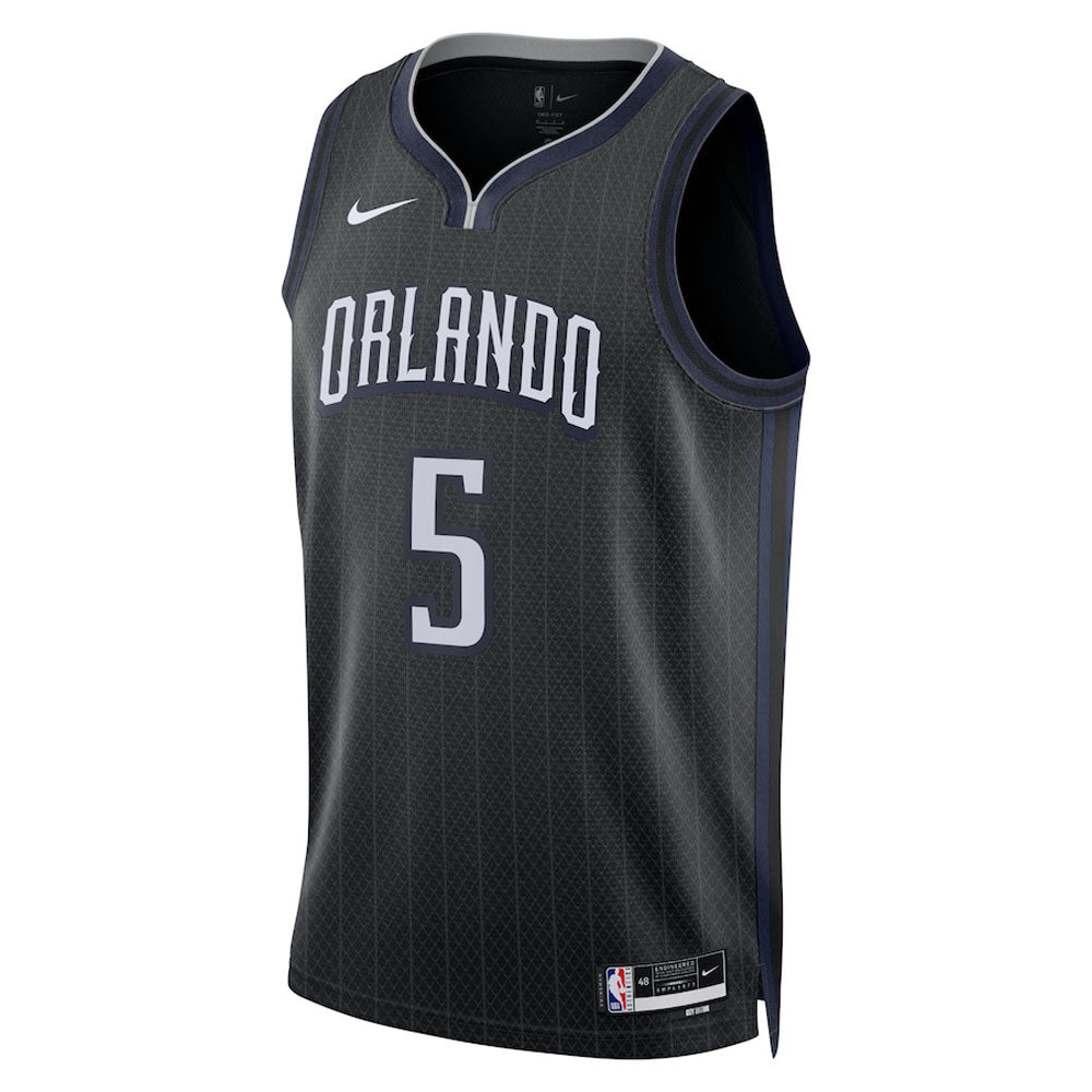 Men's Orlando Magic Paolo Banchero City Edition Jersey - Black