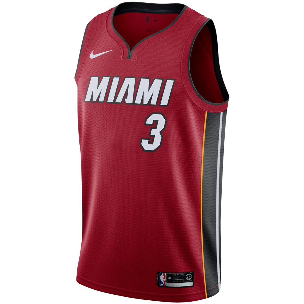 Youth Miami Heat Dwyane Wade Statement Edition Jersey - Red