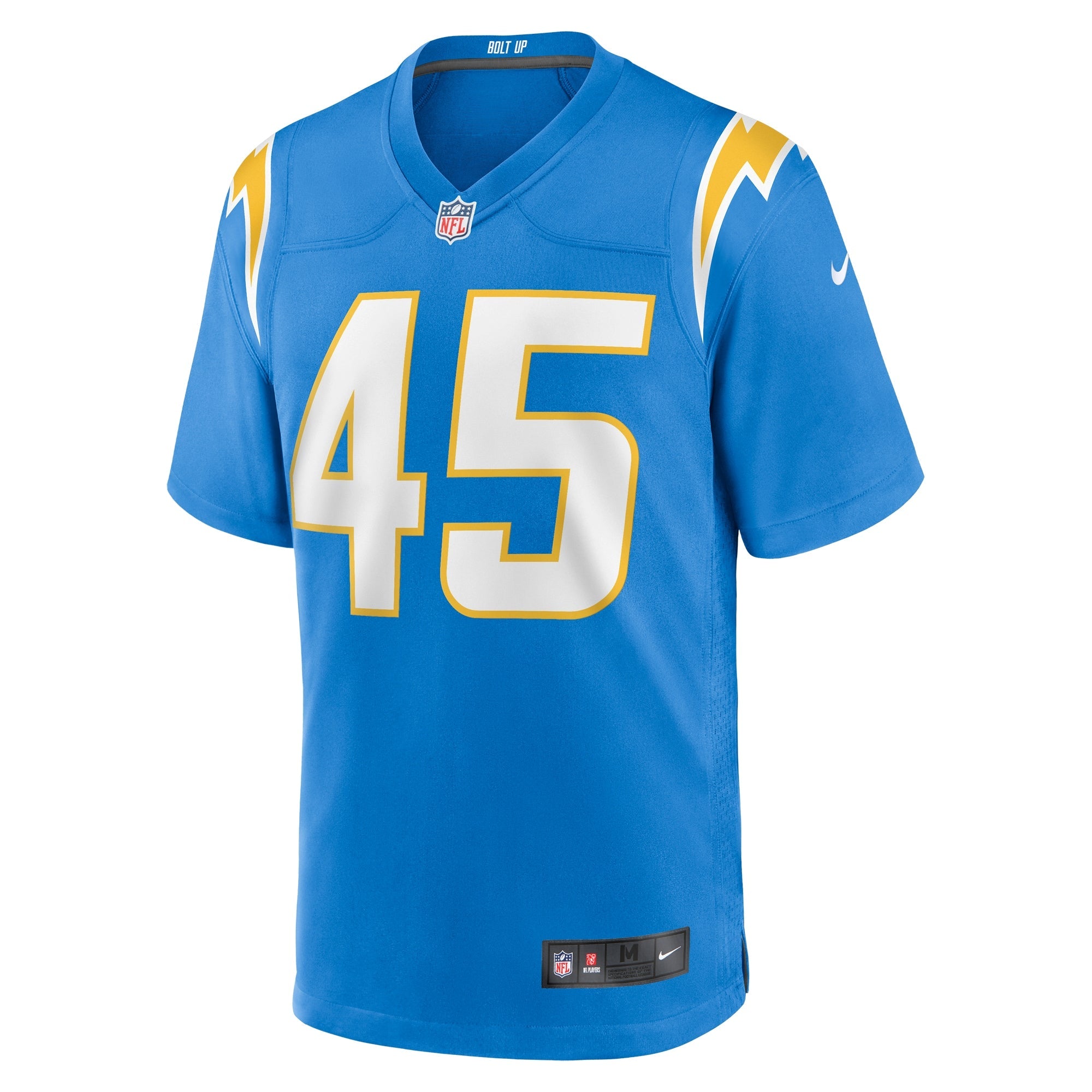 Men's Nike Jeremiah Attaochu Powder Blue Los Angeles Chargers Home Game Player Jersey