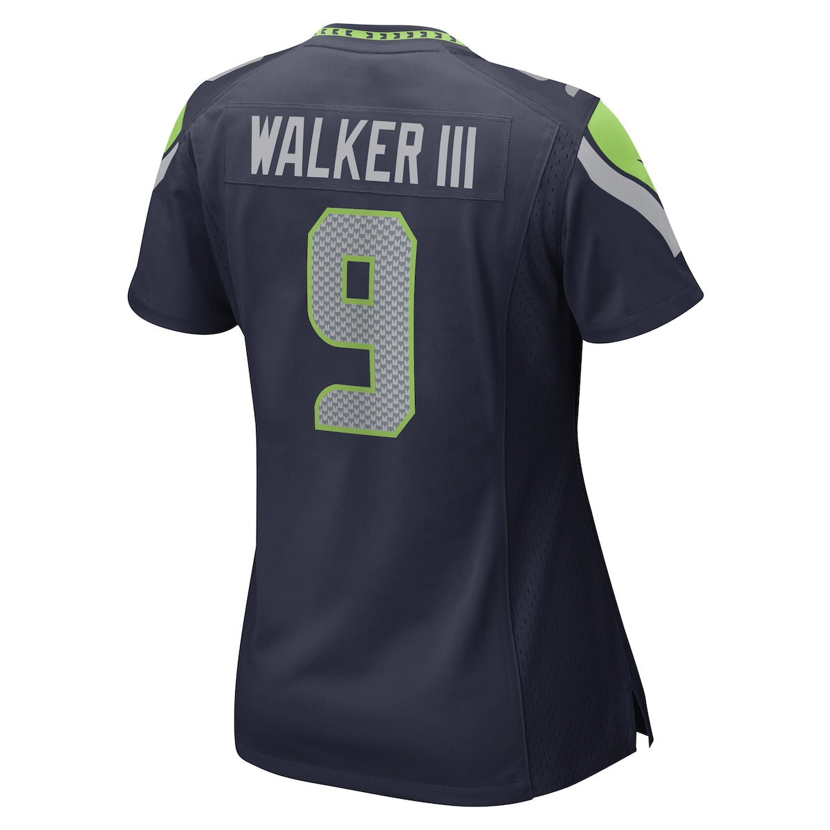 Women's Kenneth Walker III Nike Seahawks Throwback Game Jersey - Navy