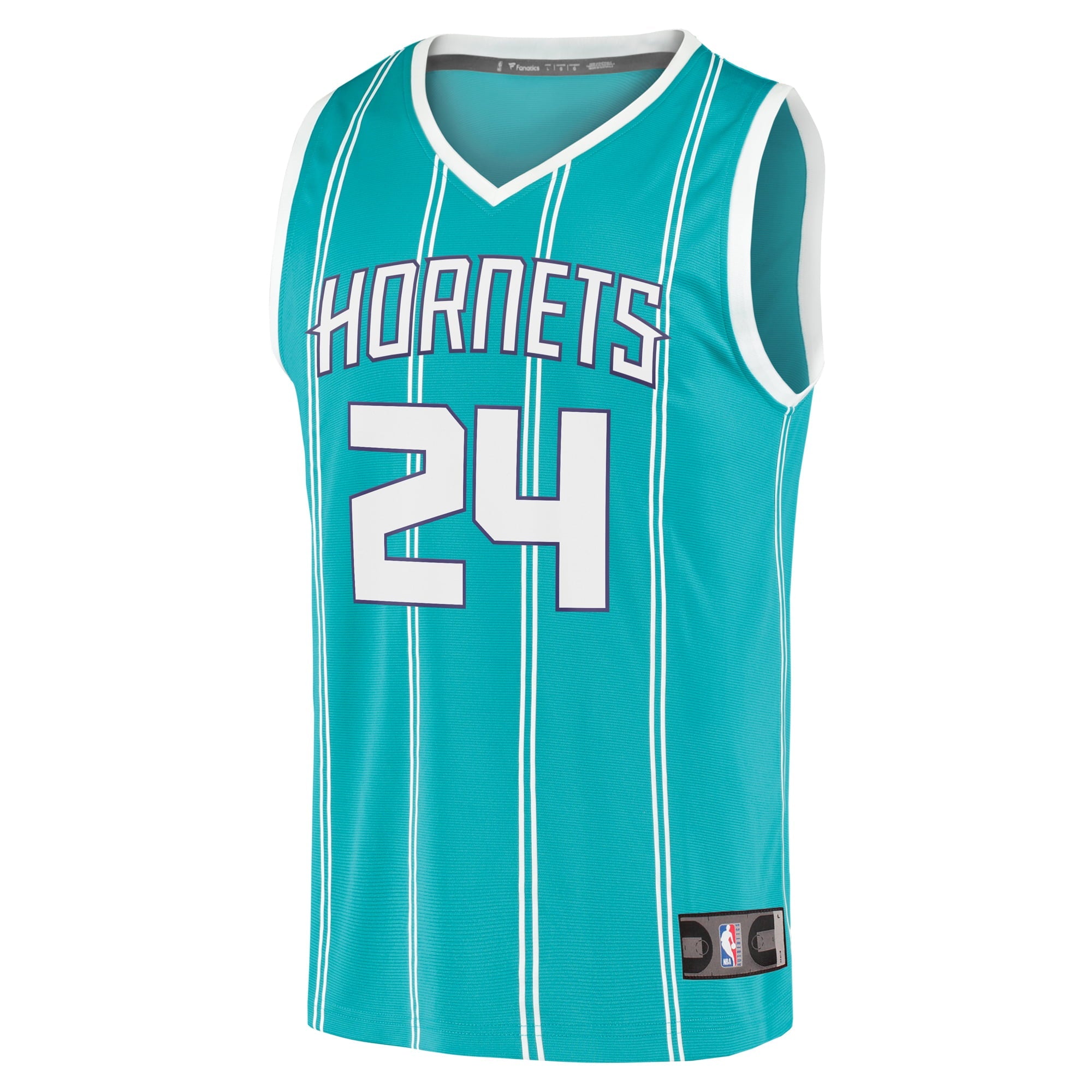 Youth Fanatics Branded Brandon Miller Teal Charlotte Hornets 2023 NBA Draft First Round Pick Fast Break Replica Jersey -