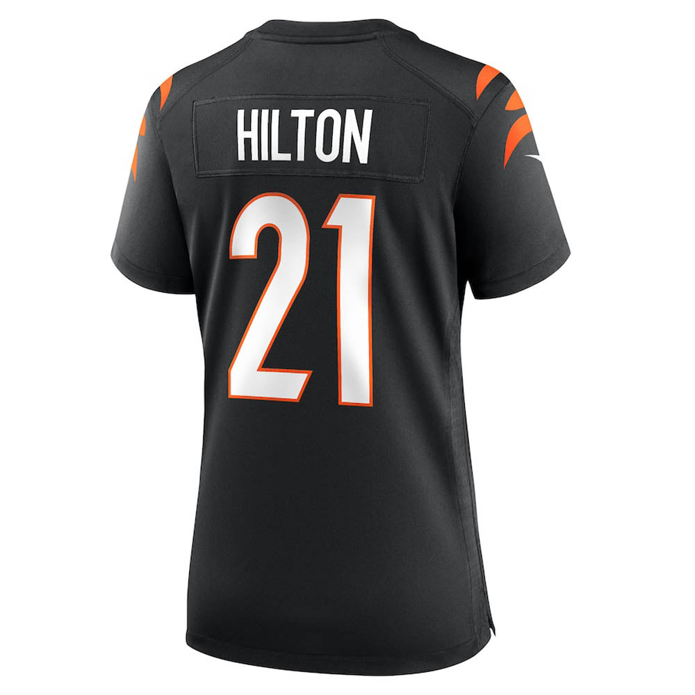 Women's Cincinnati Bengals Mike Hilton Game Player Jersey Black