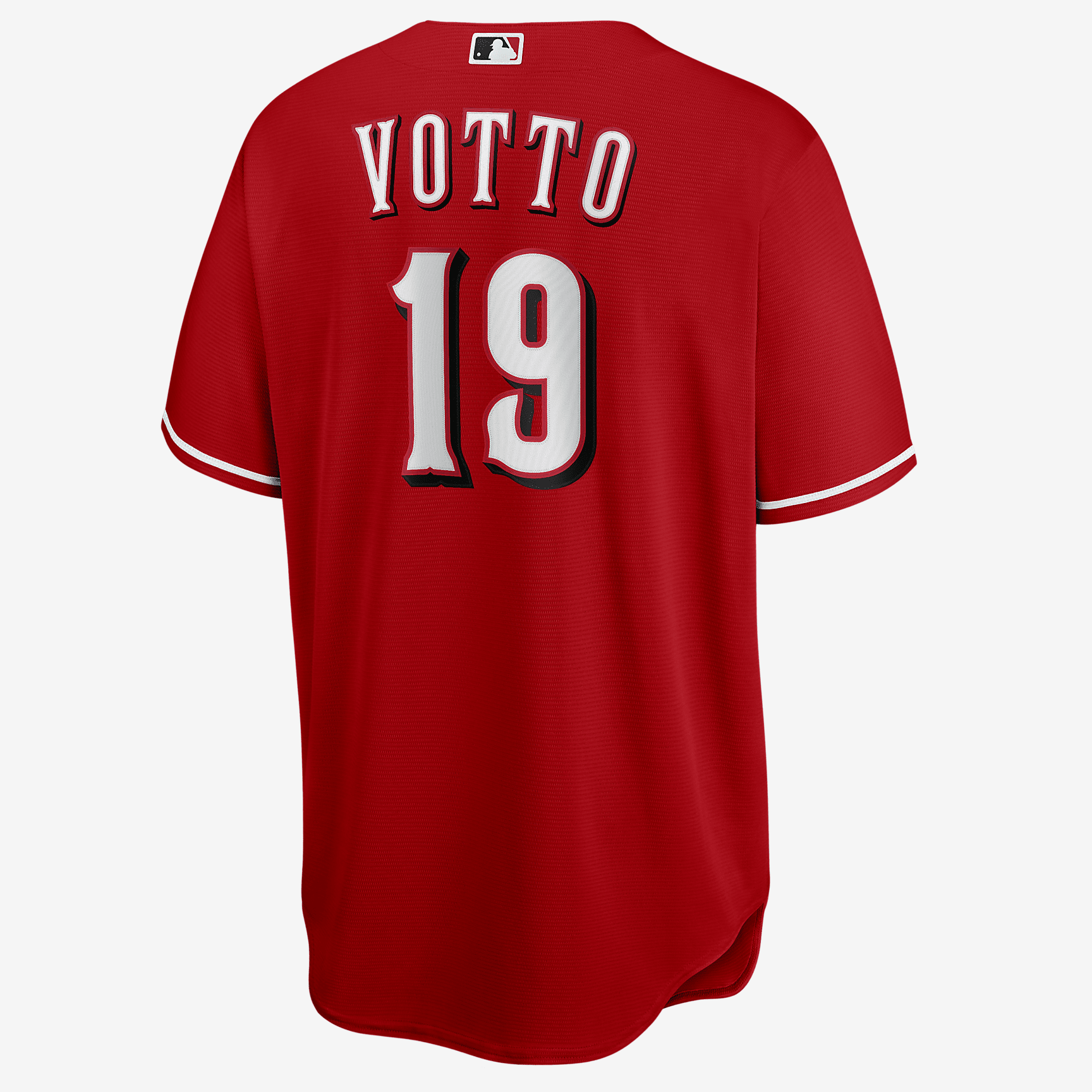 MLB Cincinnati Reds (Joey Votto) Men's Replica Baseball Jersey - Gym Red