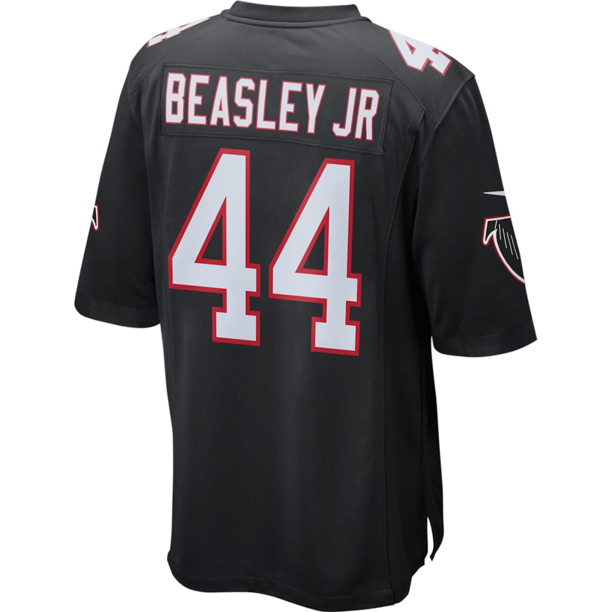 Boys' Grade School Vic Beasley Nike Falcons Game Jersey - Black