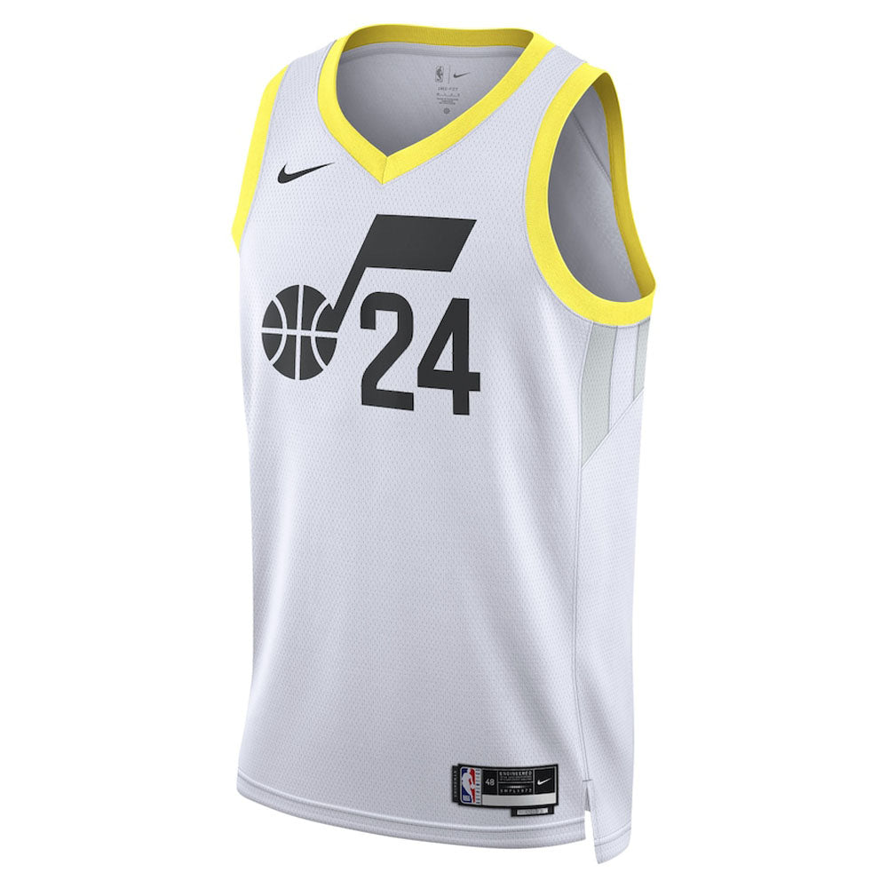 Men's Utah Jazz Walker Kessler Association Jersey - White