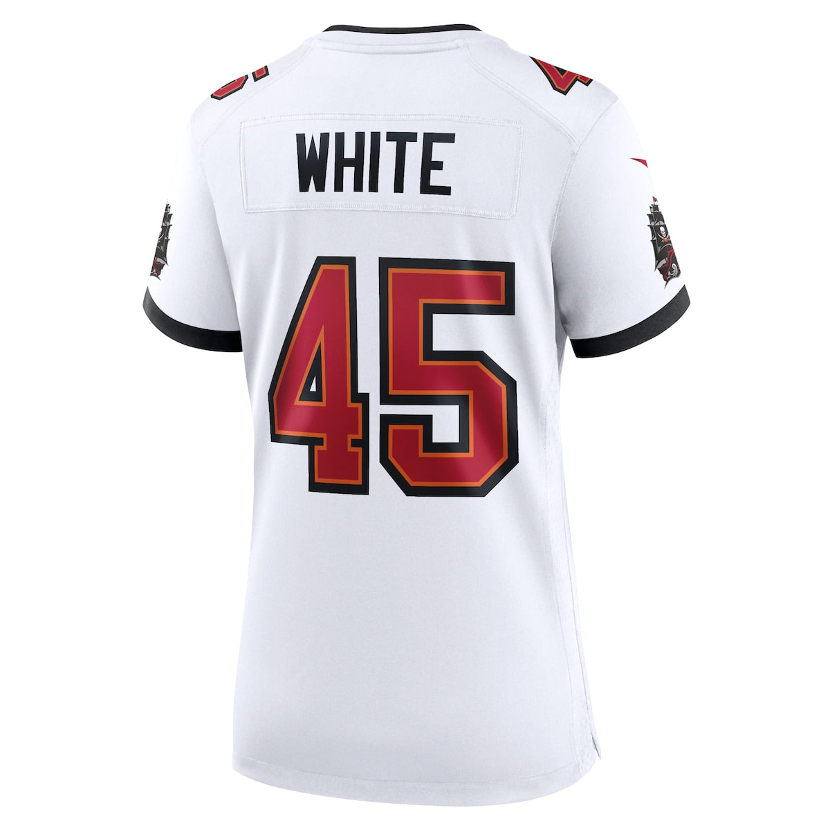 Women's Devin White Nike Buccaneers Throwback Game Jersey - White