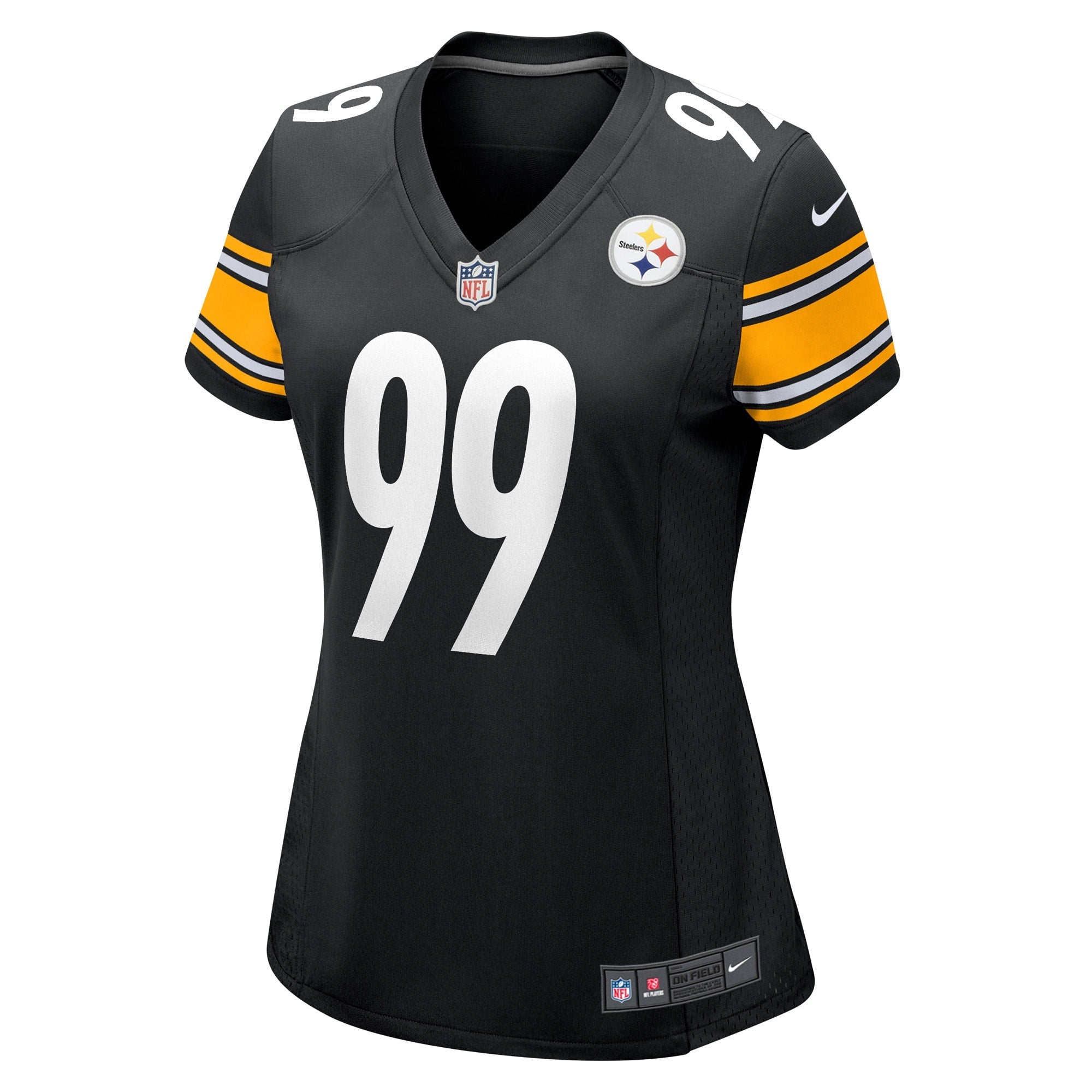 Women's Nike Larry Ogunjobi Black Pittsburgh Steelers Game Player Jersey