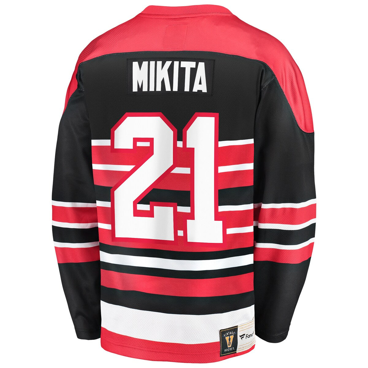 Men's Stan Mikita Fanatics Blackhawks Premier Breakaway Retired Jersey - Red