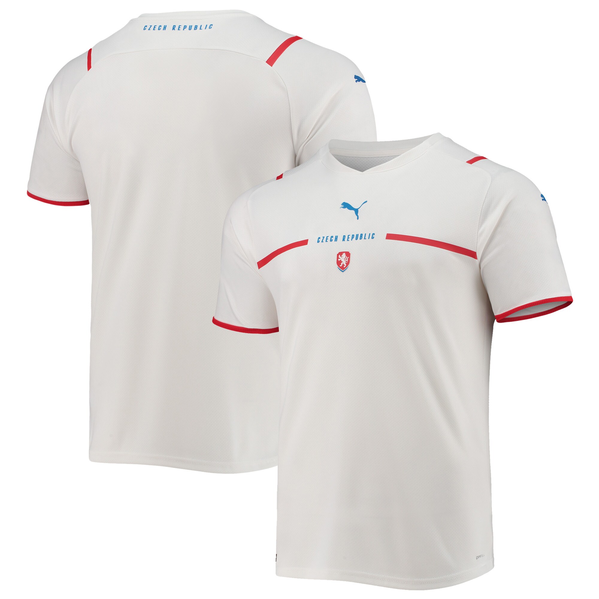 Czech Republic National Team Puma 2021/22 Away Replica Jersey - White
