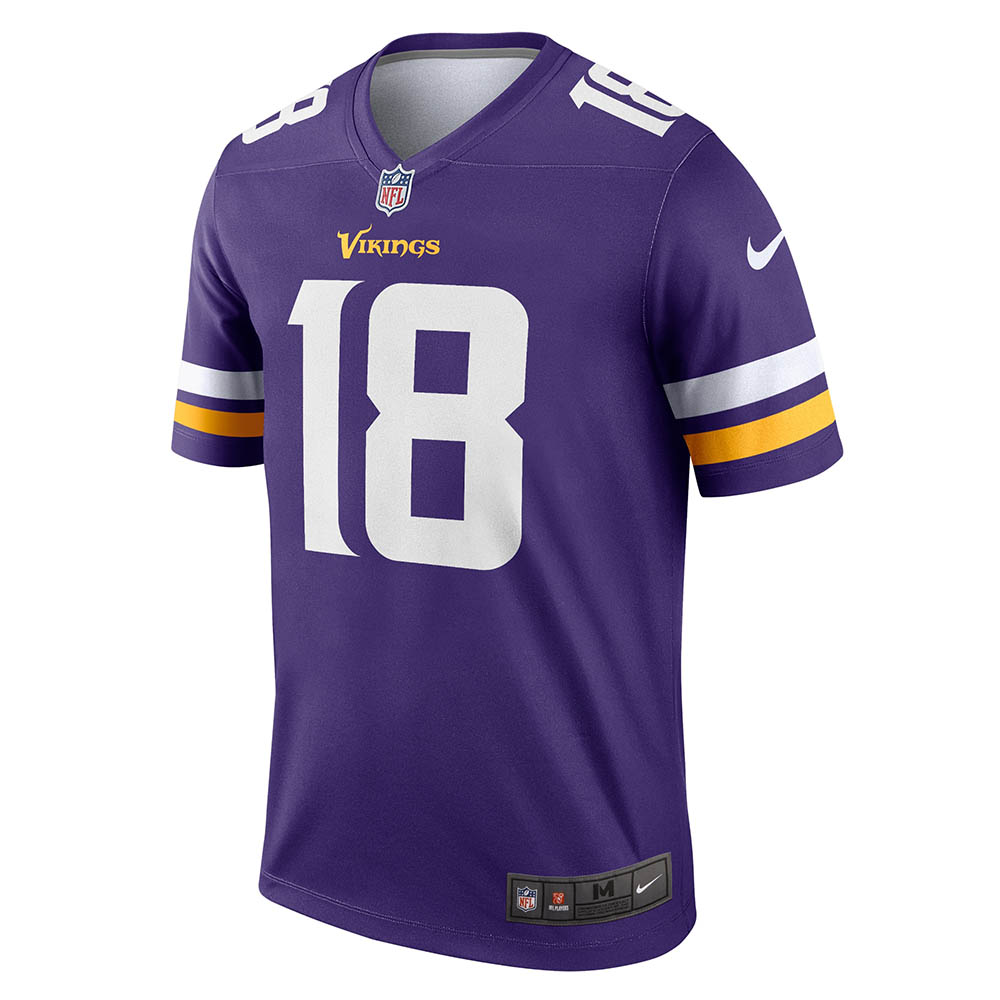Men's Minnesota Vikings Justin Jefferson Legend Jersey Purple