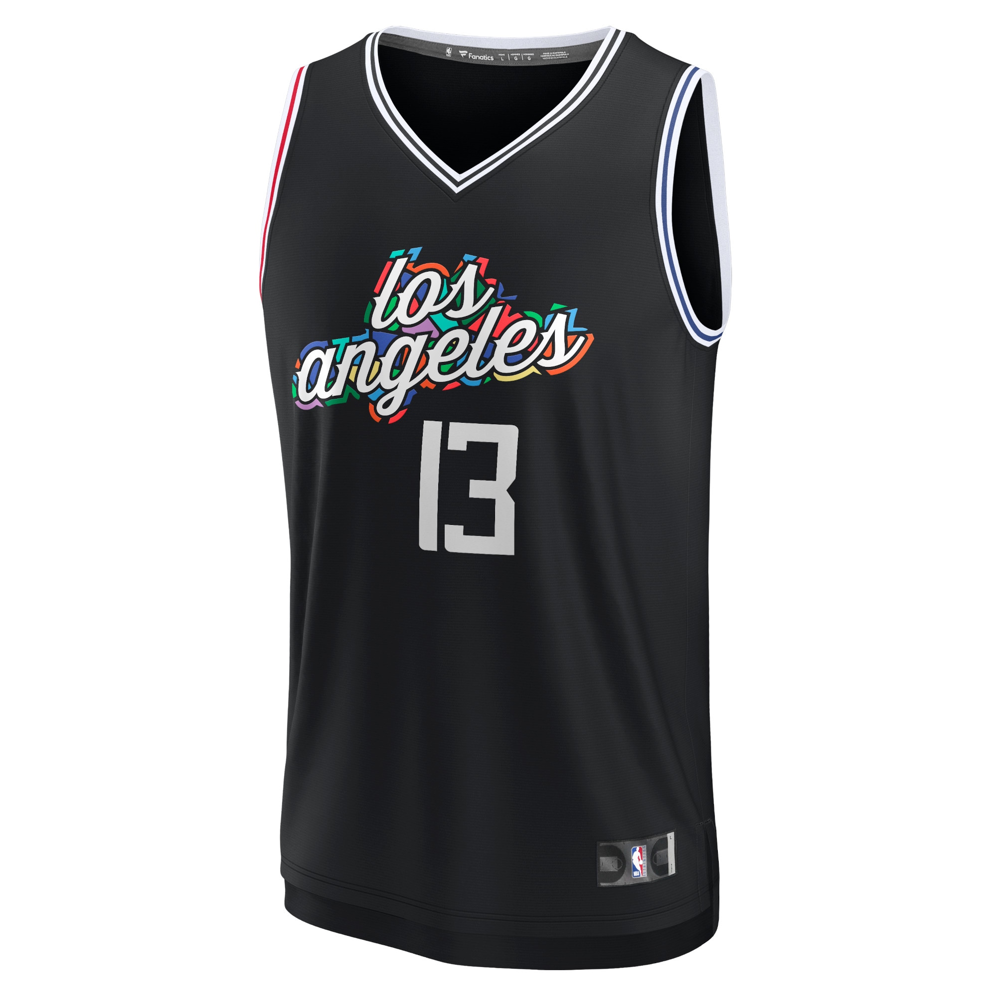 Paul George LA Clippers Fanatics Branded 2022/23 Fastbreak Jersey - City Edition - Black