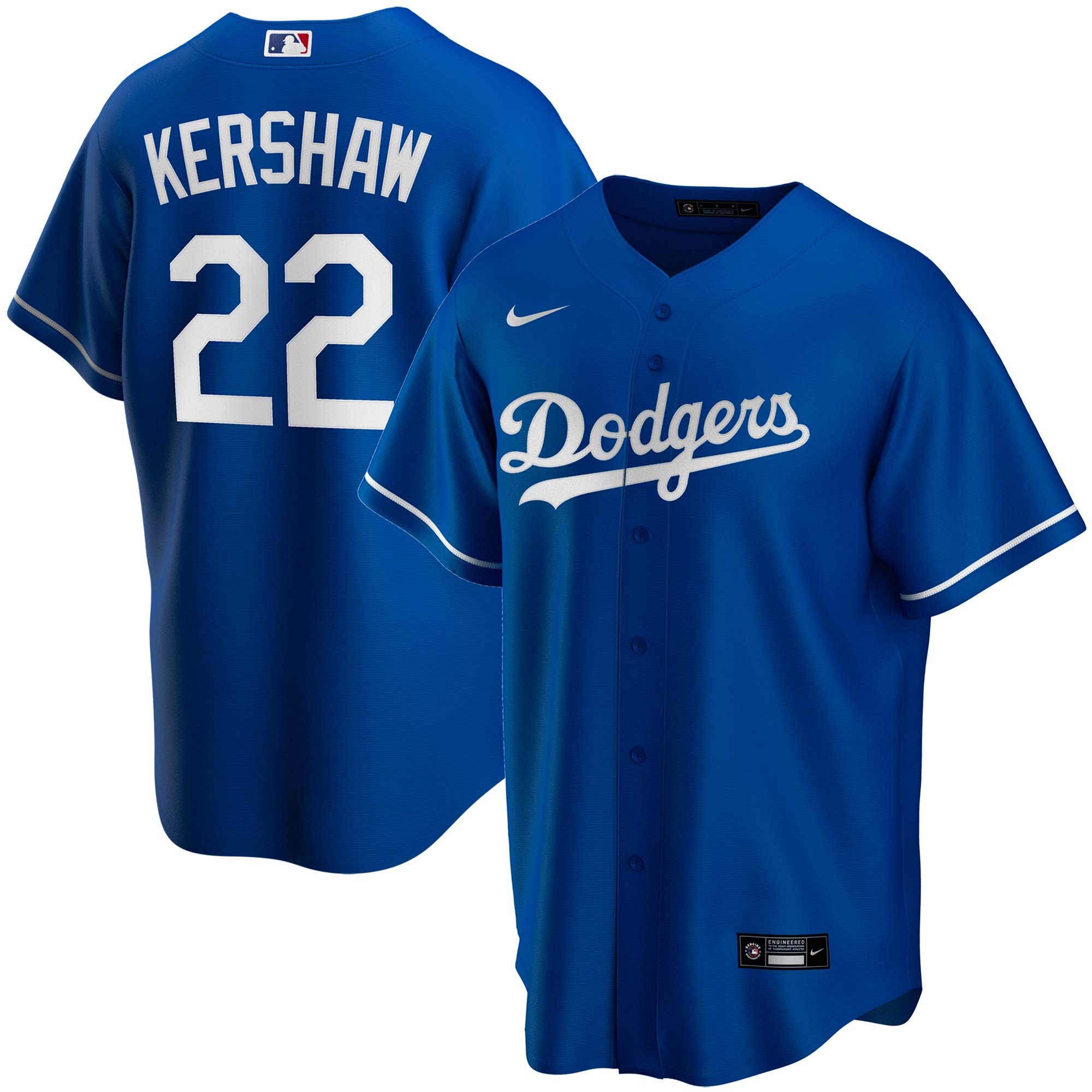 Clayton Kershaw Los Angeles Dodgers Nike Youth Alternate Replica Player Jersey - Royal