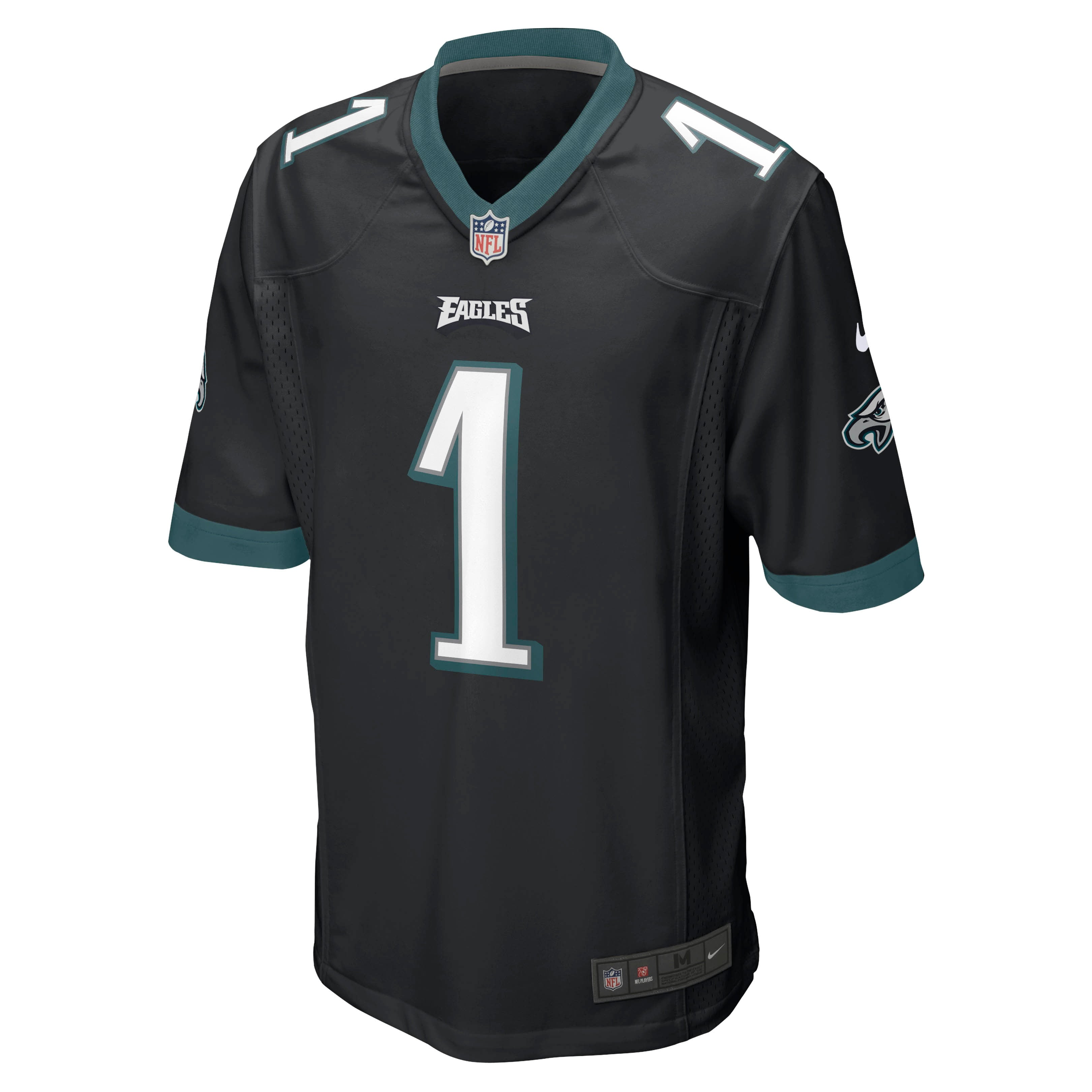 Men's Nike Jalen Hurts Black Philadelphia Eagles Game Jersey