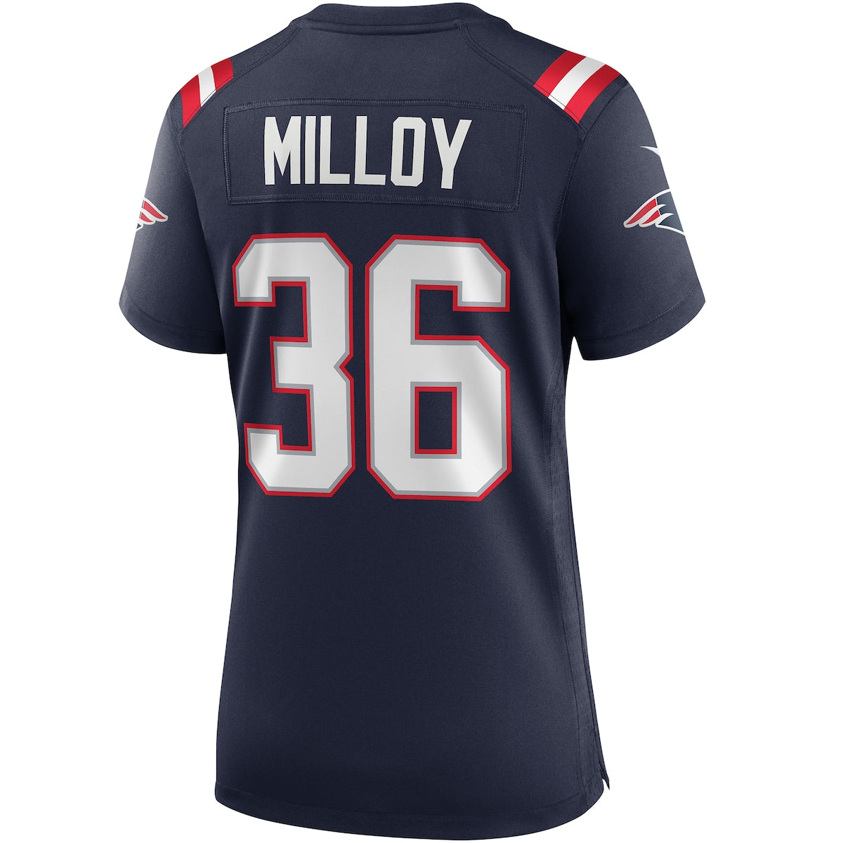 Women's Lawyer Milloy Nike Patriots Retired Game Jersey - Navy