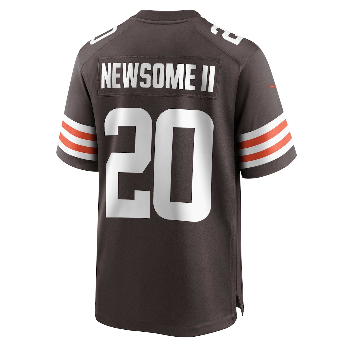 Men's Gregory Newsome II Nike Browns Game Jersey - Brown