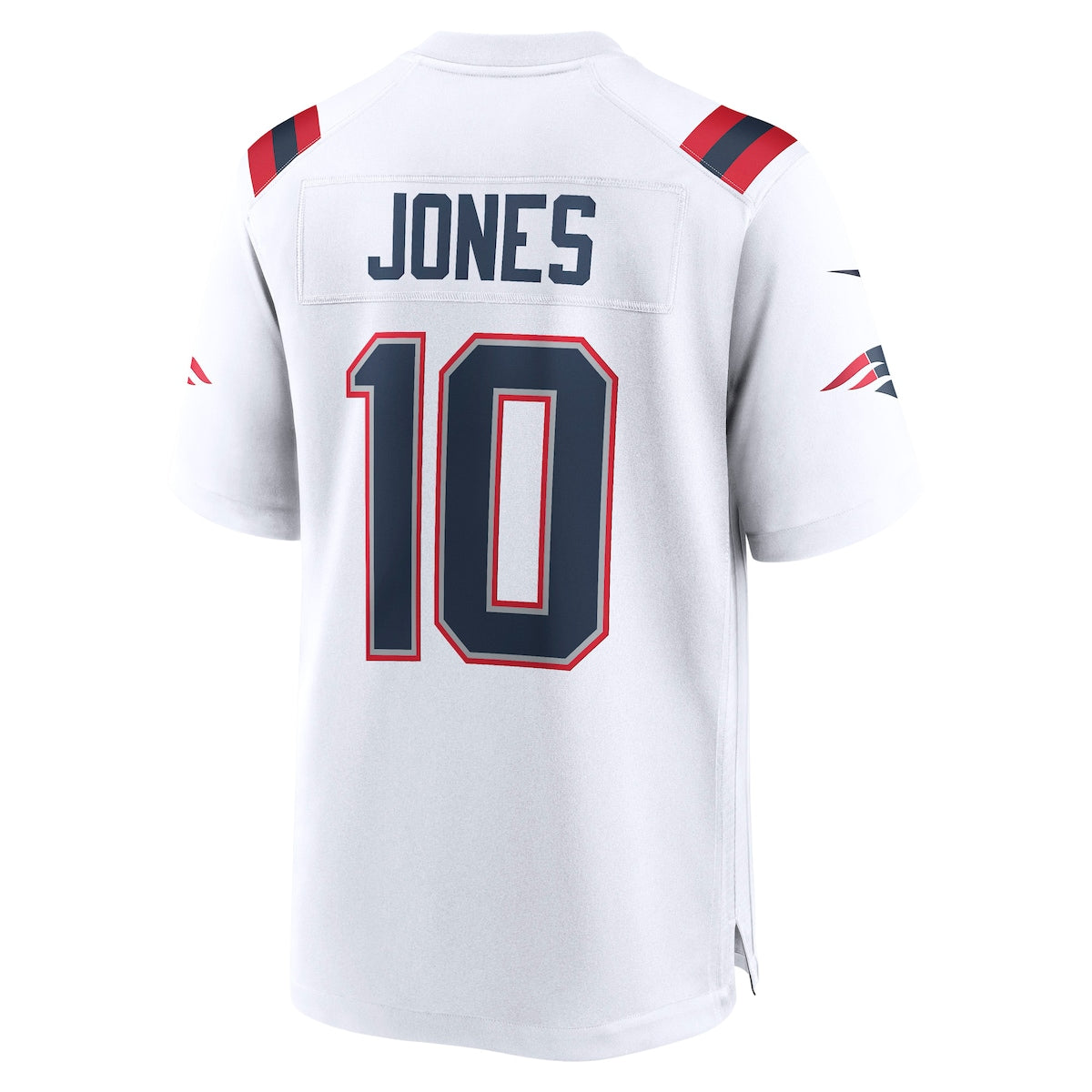 Men's Mac Jones Nike Patriots Game Jersey - White