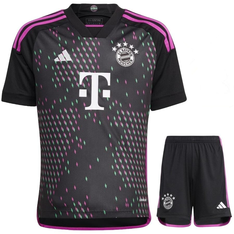 23/24 Youth Bayern Munich Away Jersey Kids Kit