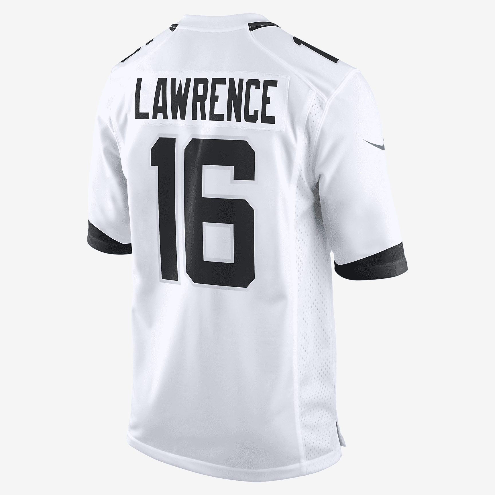 NFL Jacksonville Jaguars (Trevor Lawrence) Men's Game Football Jersey - White