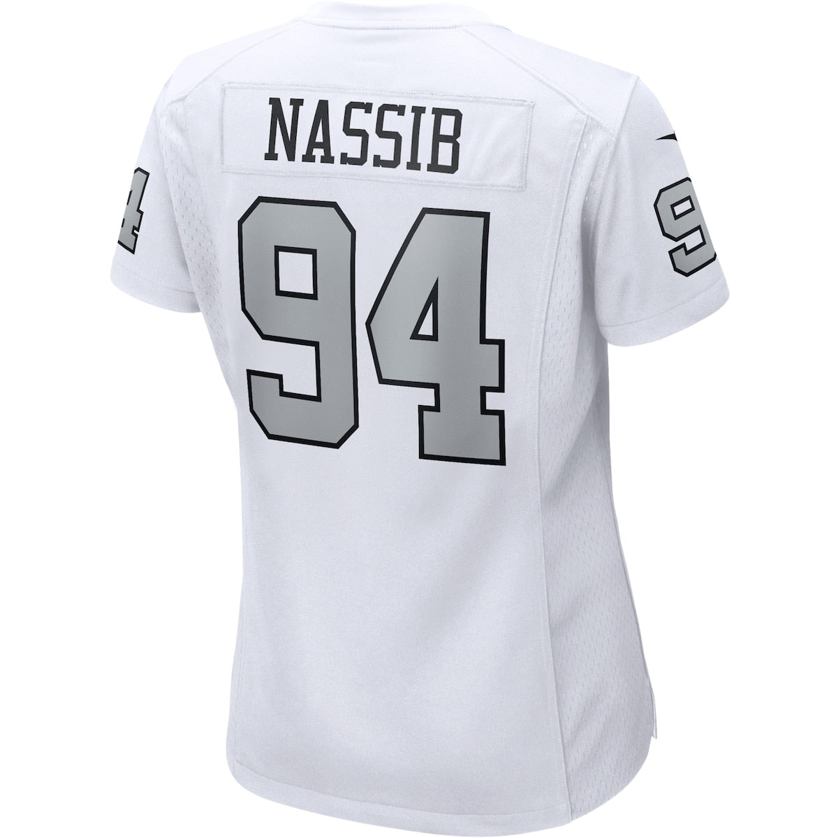 Women's Carl Nassib Nike Raiders 2015 Game Jersey - White