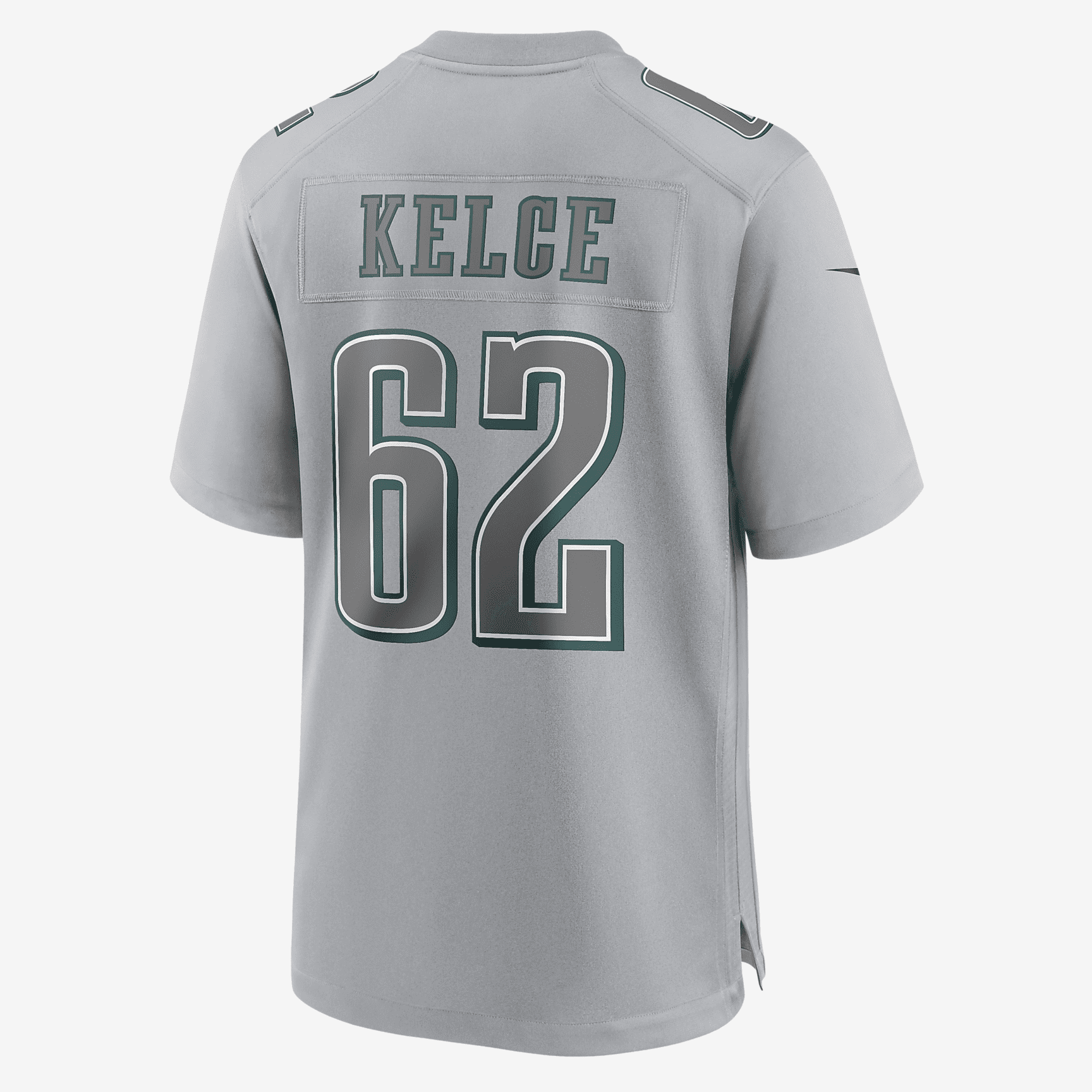 NFL Philadelphia Eagles Super Bowl LVII Atmosphere (Jason Kelce) Men's Fashion Football Jersey - Grey