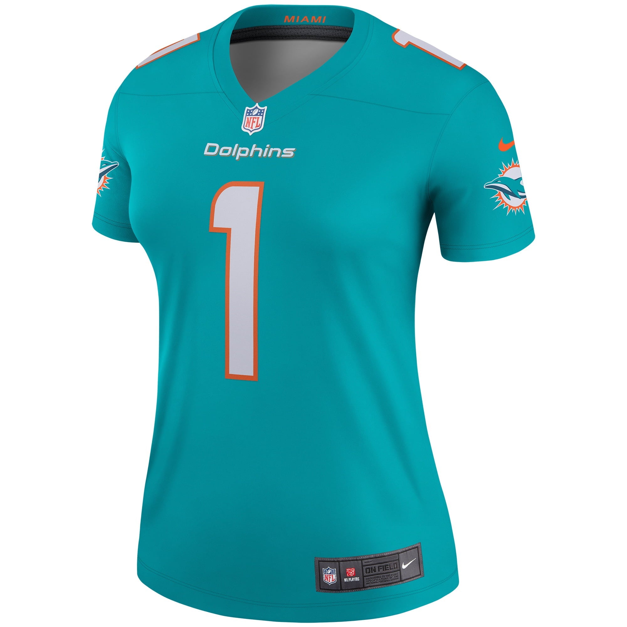 Women's Nike Tua Tagovailoa Aqua Miami Dolphins Legend Jersey