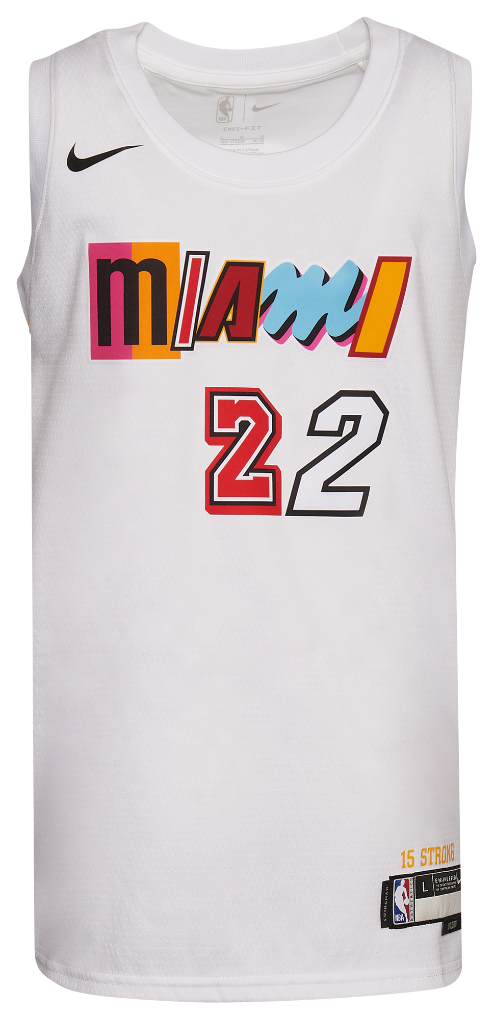 Boys' Grade School Butler Jimmy Nike Heat City Edition Swingman Jersey - White