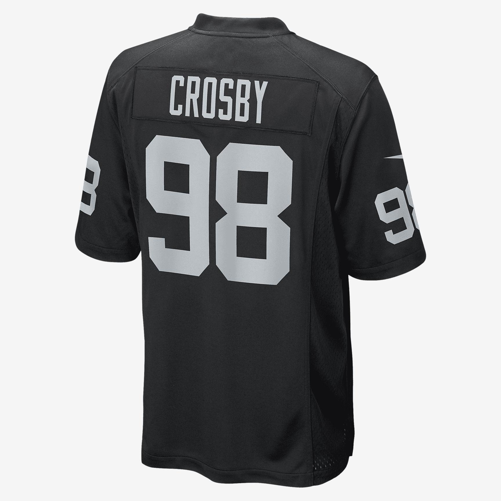 NFL Las Vegas Raiders (Maxx Crosby) Men's Game Football Jersey - Black