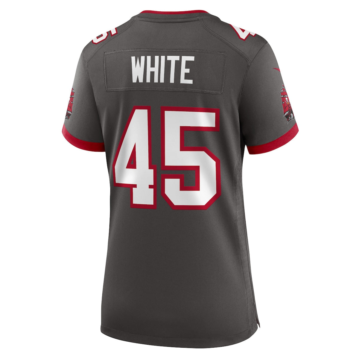 Women's Devin White Nike Buccaneers Throwback Game Jersey - Grey