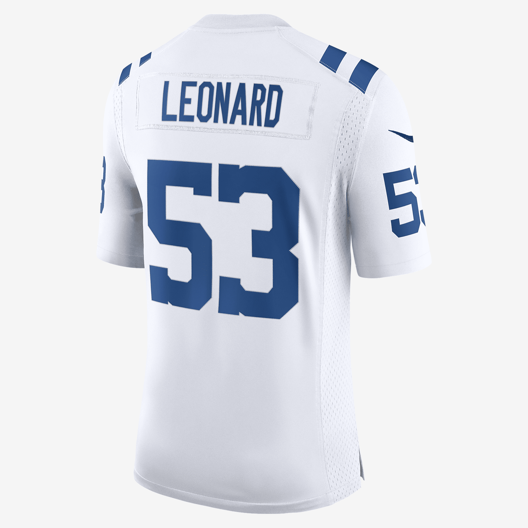 NFL Indianapolis Colts Nike Speed Machine (Darius Leonard) Men's Limited Football Jersey - White