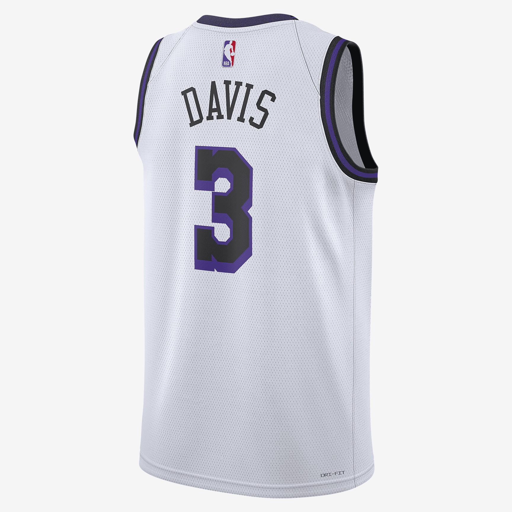 Anthony Davis Los Angeles Lakers City Edition Nike Dri-FIT NBA Swingman Jersey - White