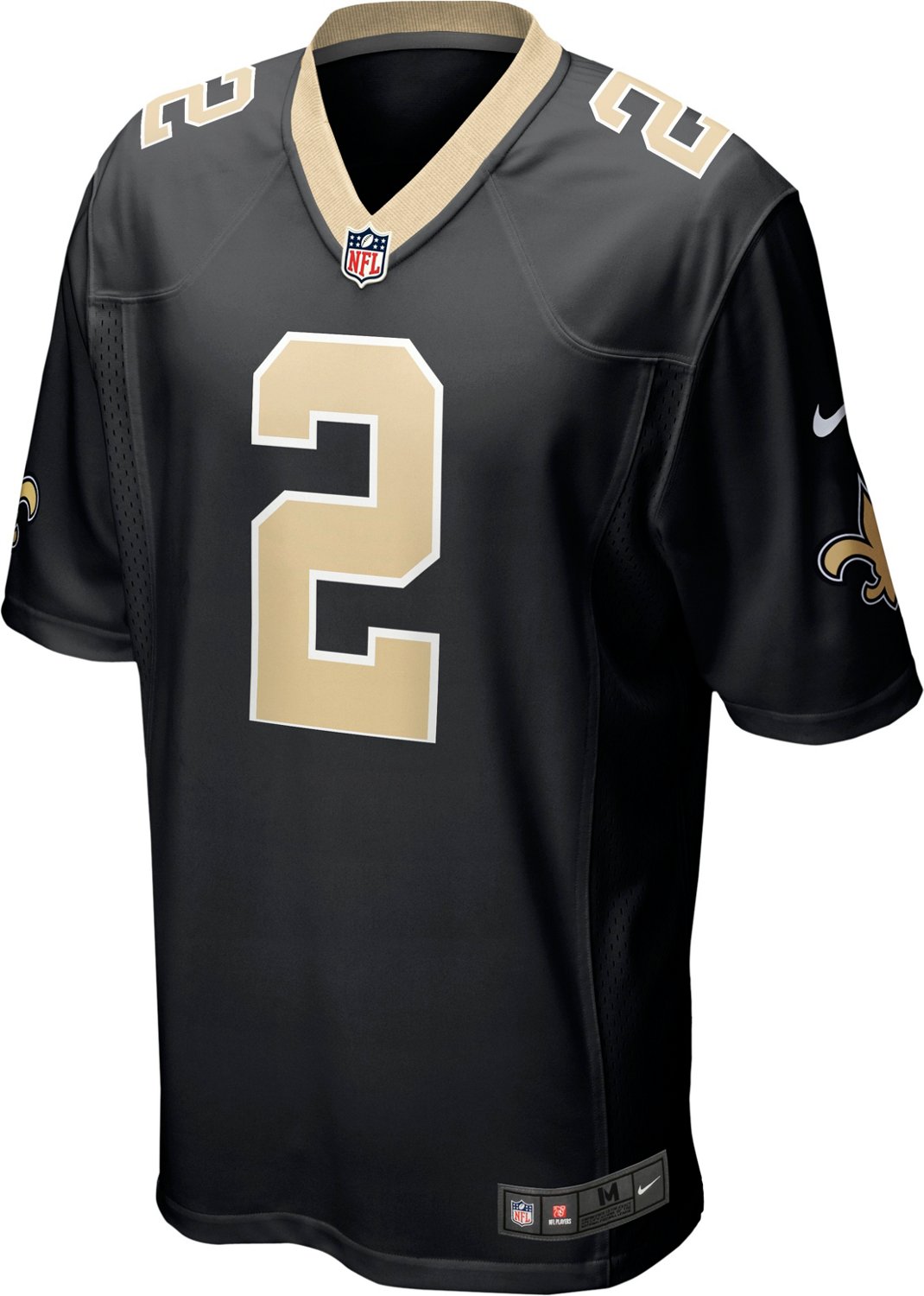 Nike Men's New Orleans Saints Jameis Winston #1 Game Player N&N Road Jersey