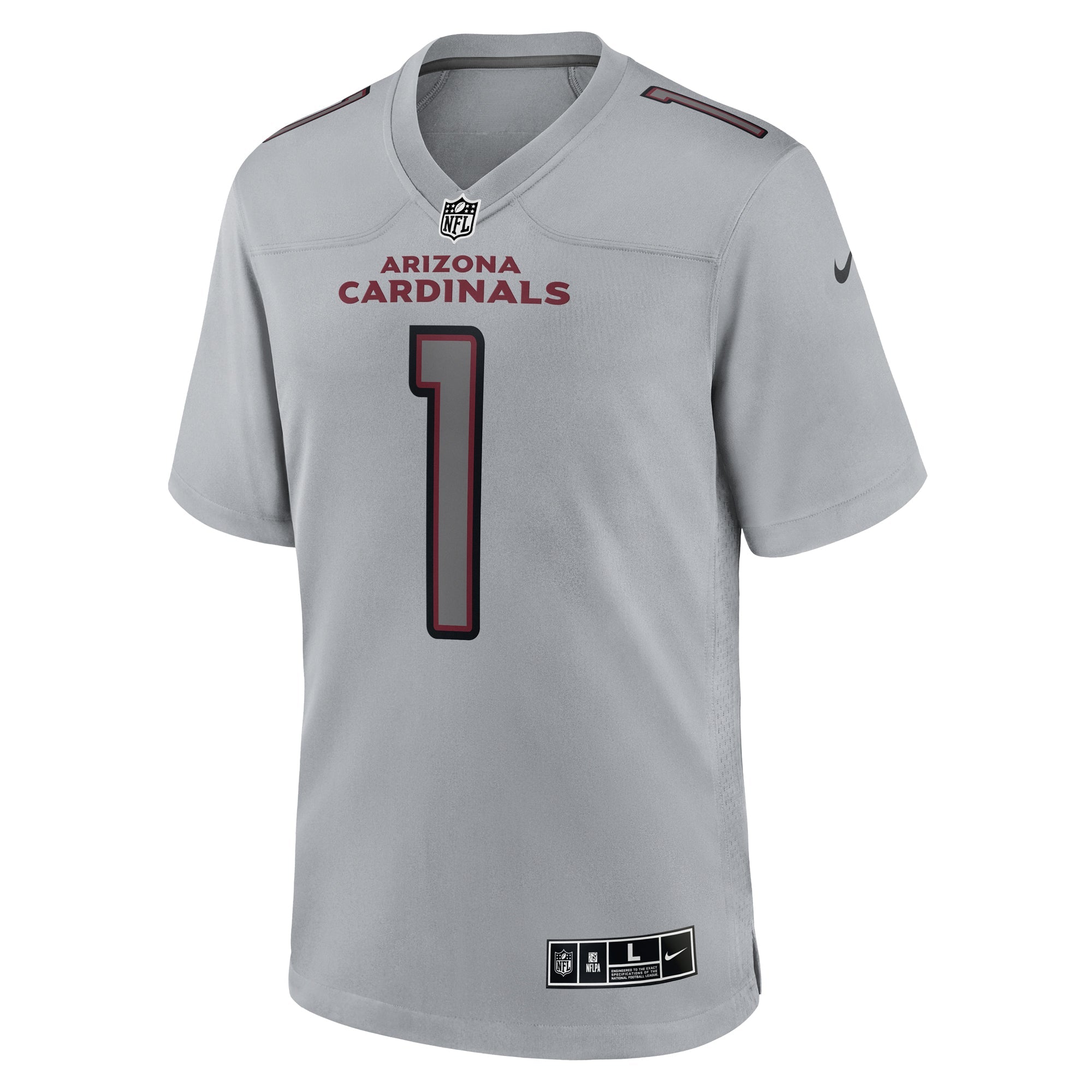 Men's Nike Kyler Murray Gray Arizona Cardinals Atmosphere Fashion Game Jersey