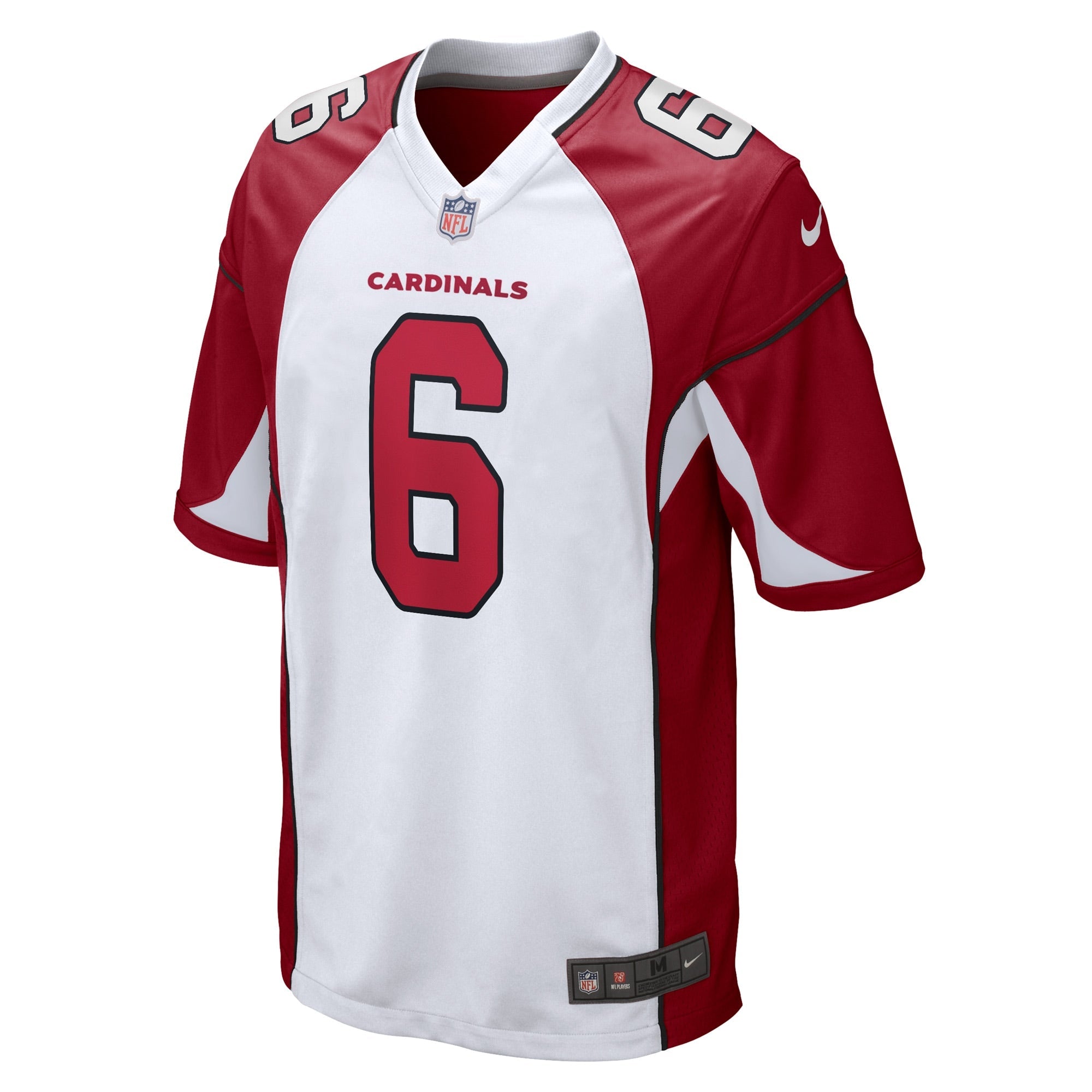 Men's Nike James Conner White Arizona Cardinals Game Player Jersey