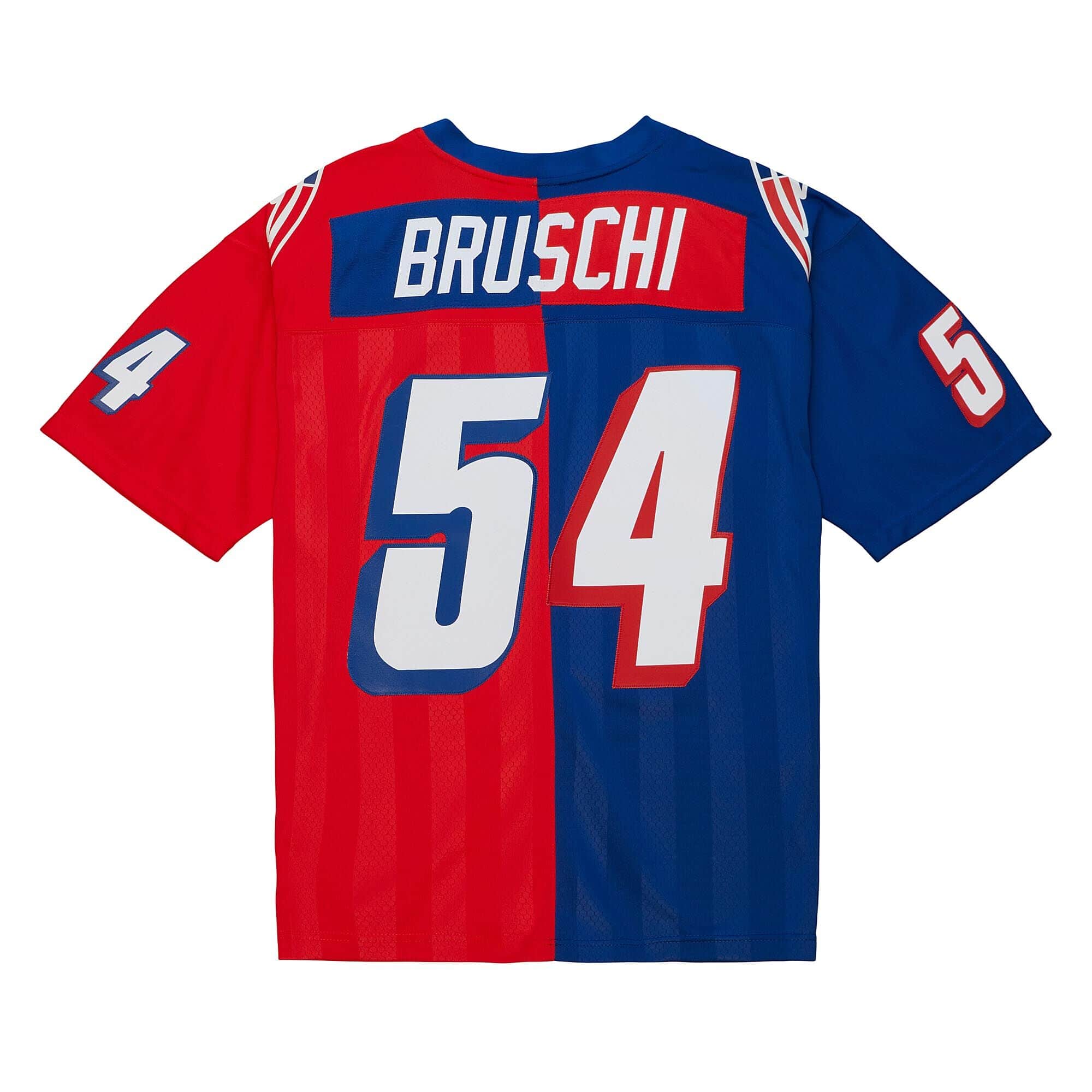 Split Legacy Tedy Bruschi New England Patriots 1996 Jersey