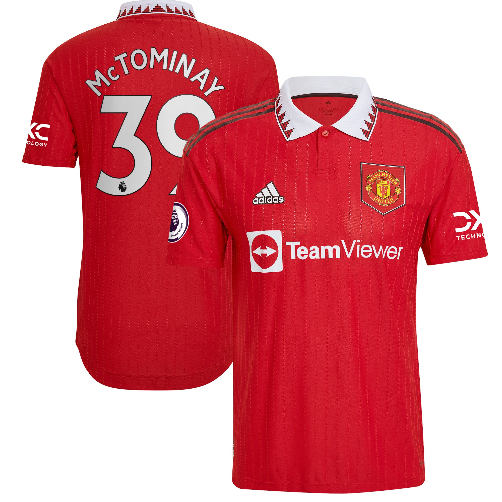Scott McTominay Manchester United adidas 2022/23 Home Authentic Player Jersey - Red