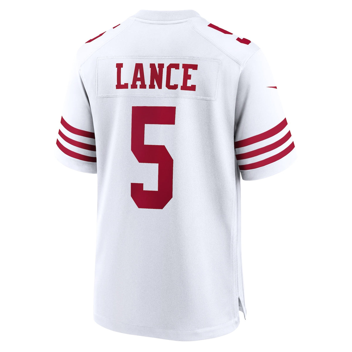 Men's Trey Lance Nike 49ers Alternate Game Jersey - White