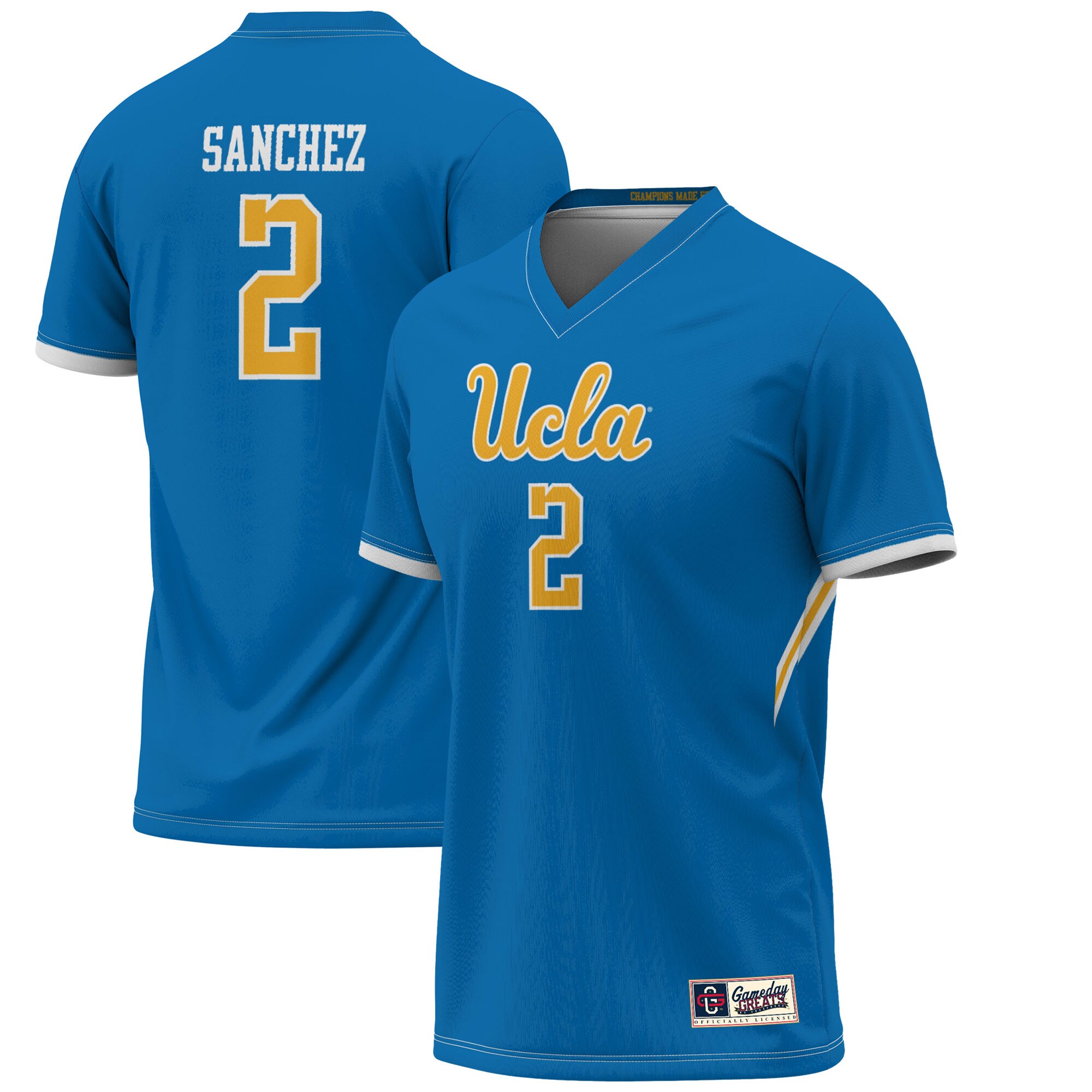 Ashley Sanchez UCLA Bruins ProSphere Alumni Soccer Jersey - Blue