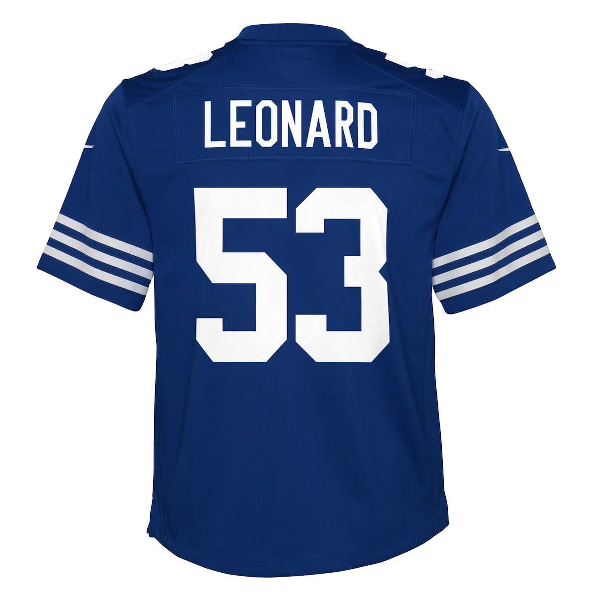 Boys' Grade School Shaquille Leonard Nike Colts Indiana Nights Alternate Game Jersey - Blue