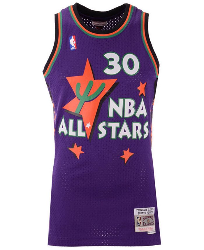 Men's Scottie Pippen Eastern Conference Mitchell & Ness 1995 All-Star Hardwood Classics Swingman Jersey - Purple