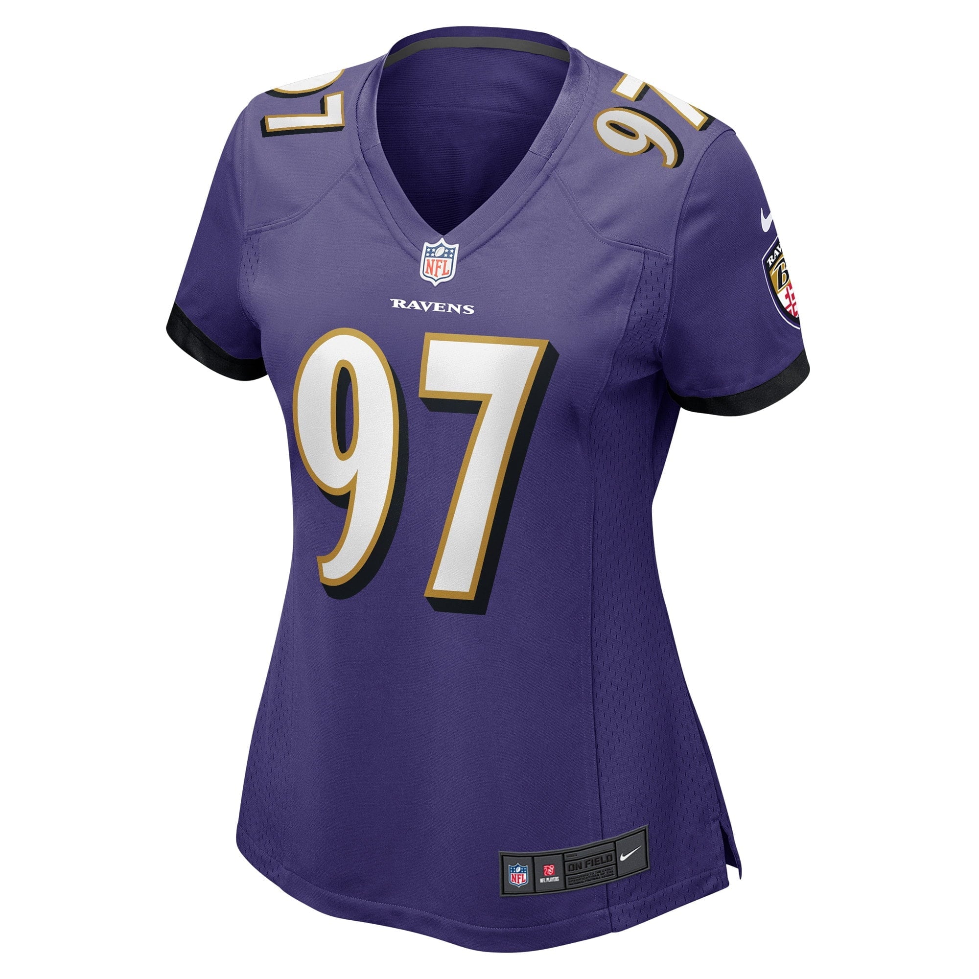 Women's Nike Brent Urban Purple Baltimore Ravens Game Player Jersey