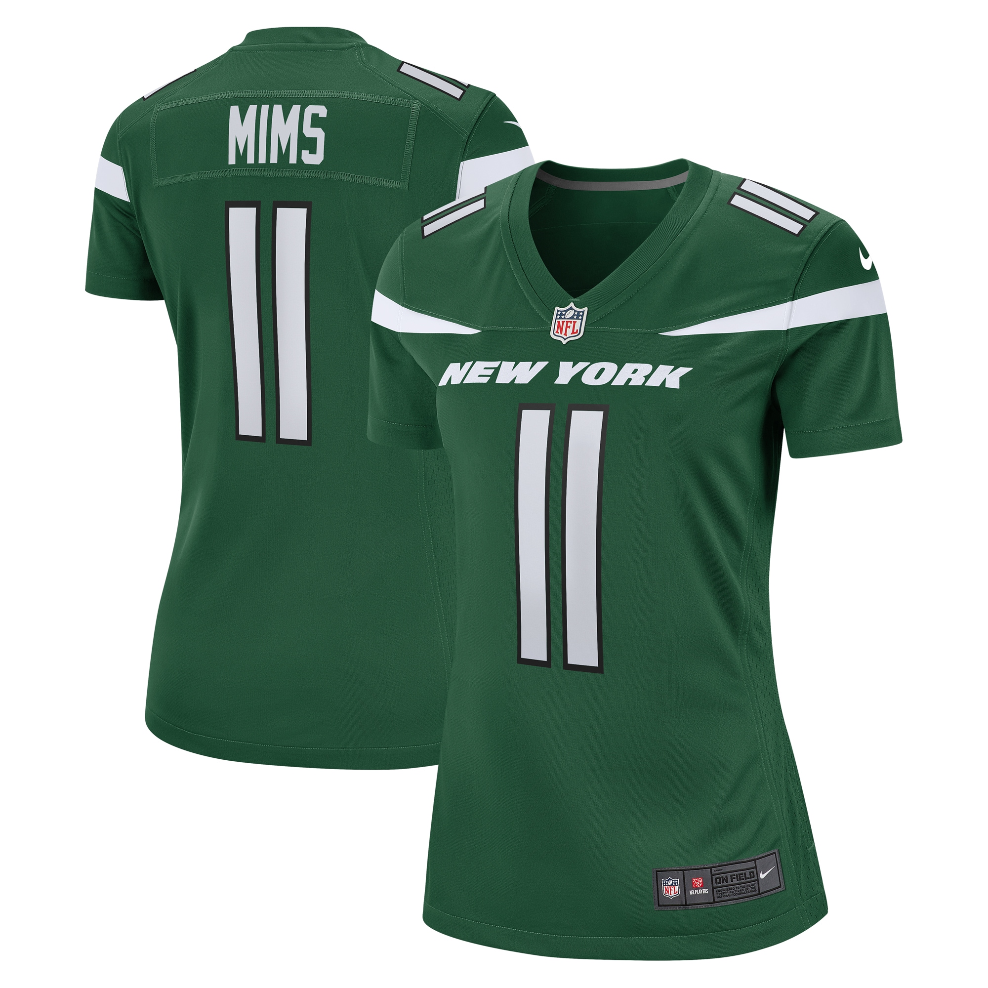 Denzel Mims New York Jets Nike Women's Game Jersey - Gotham Green