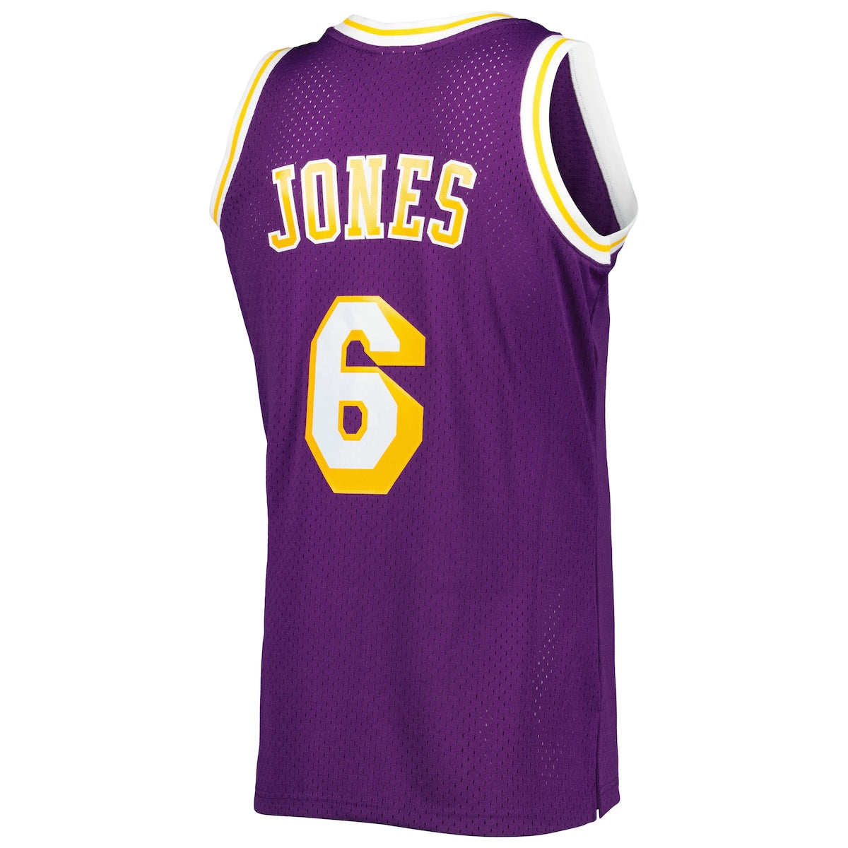 Men's Eddie Jones Mitchell & Ness Lakers '71 Swingman Jersey - Purple