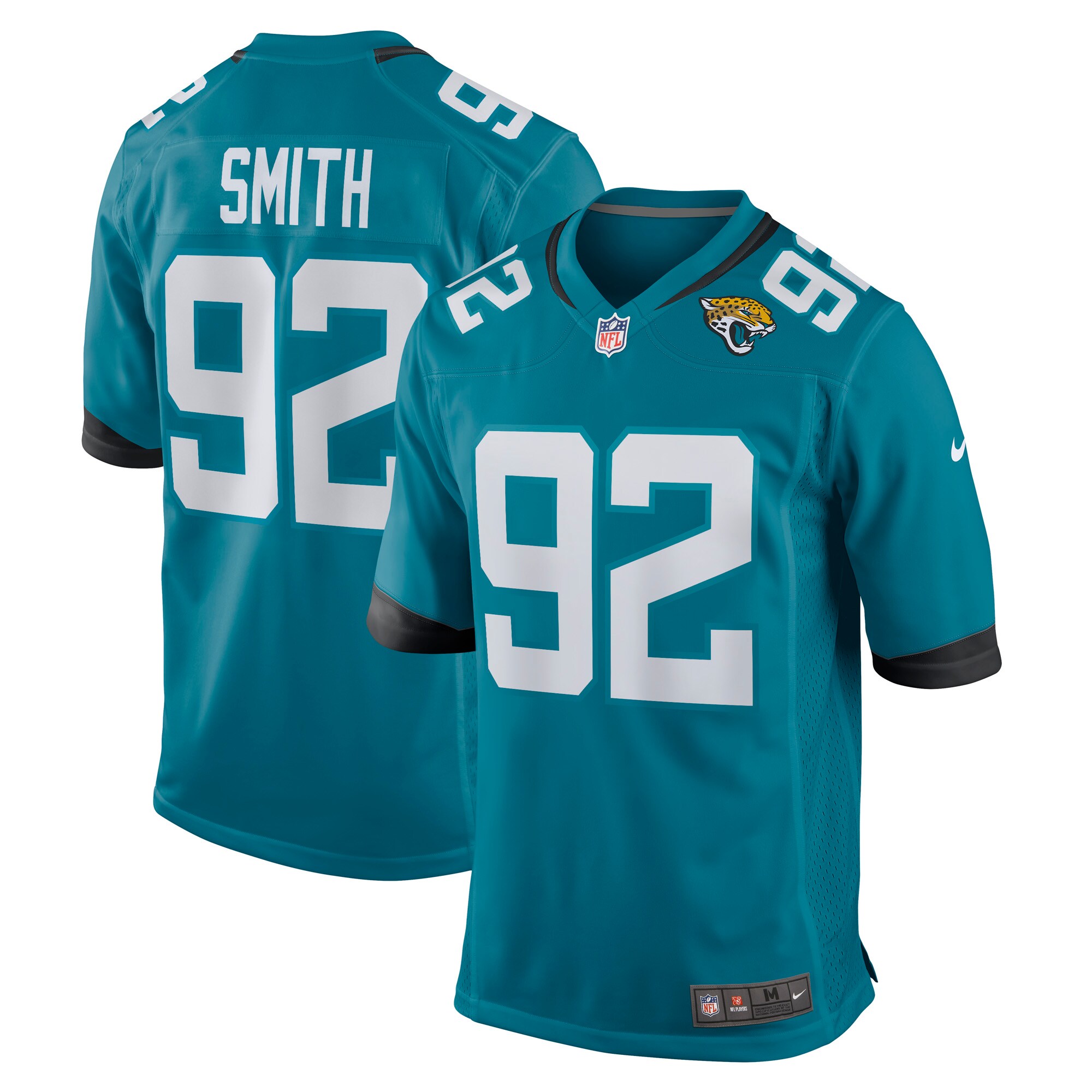 Jordan Smith Jacksonville Jaguars Nike Game Jersey - Teal