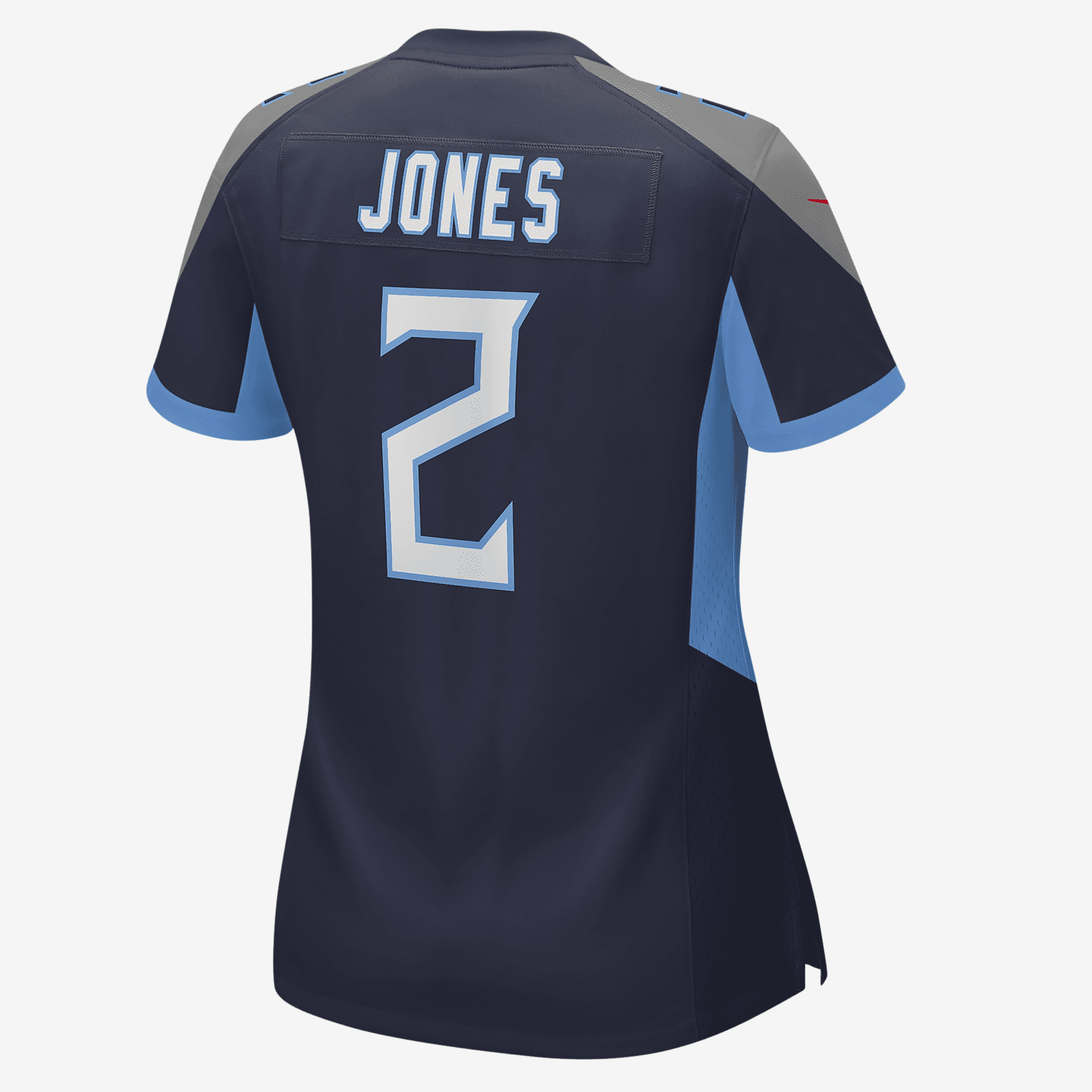 NFL Tennessee Titans (Julio Jones) Women's Game Football Jersey - Navy