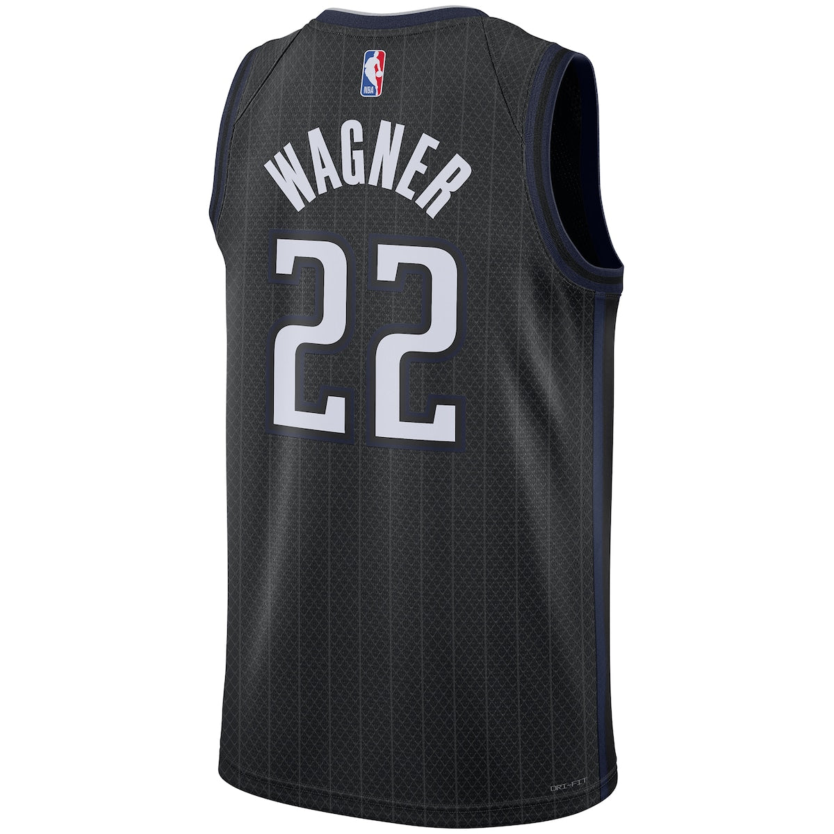 Men's Franz Wagner Nike Magic 2022/23 Swingman Jersey City Edition - Black