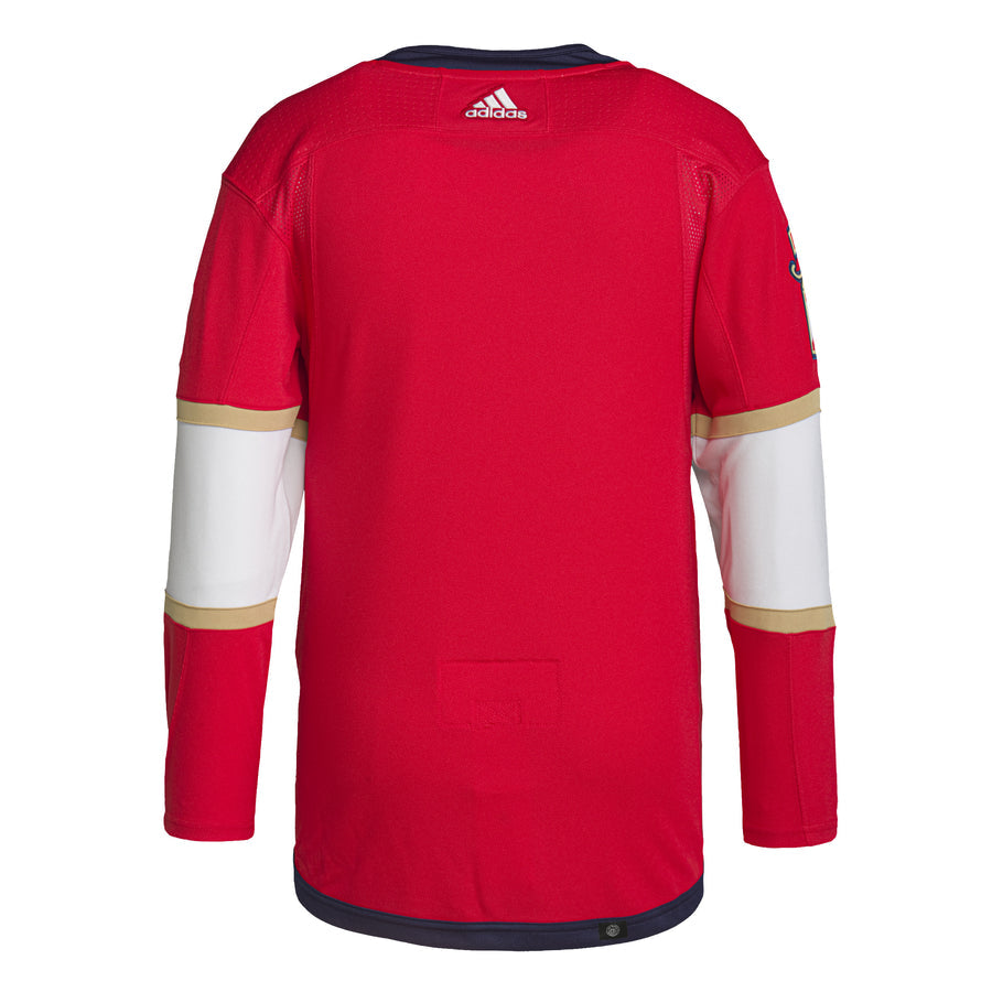 Florida Panthers adidas Home Jersey - Red