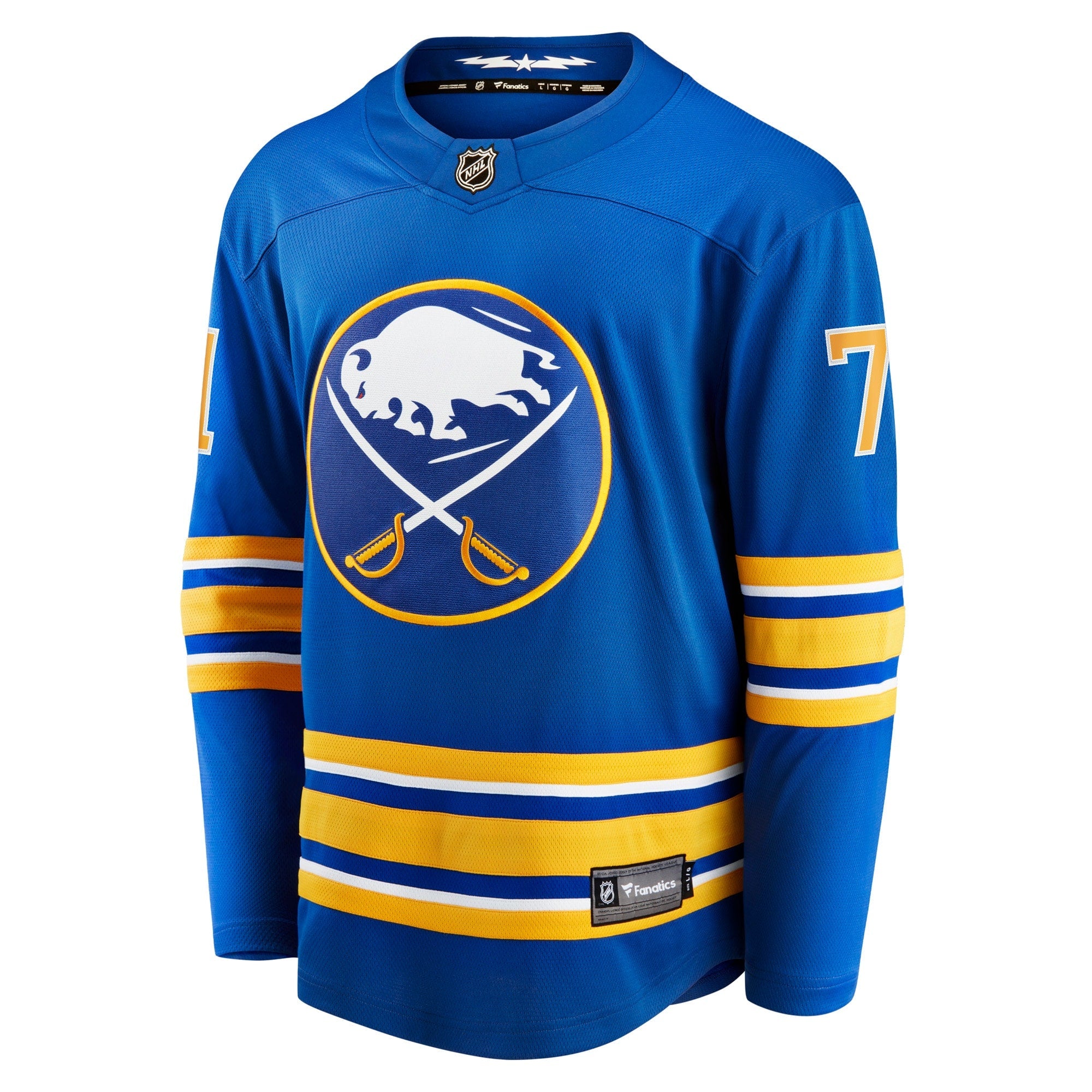 Men's Fanatics Branded Victor Olofsson Royal Buffalo Sabres Breakaway Player Jersey
