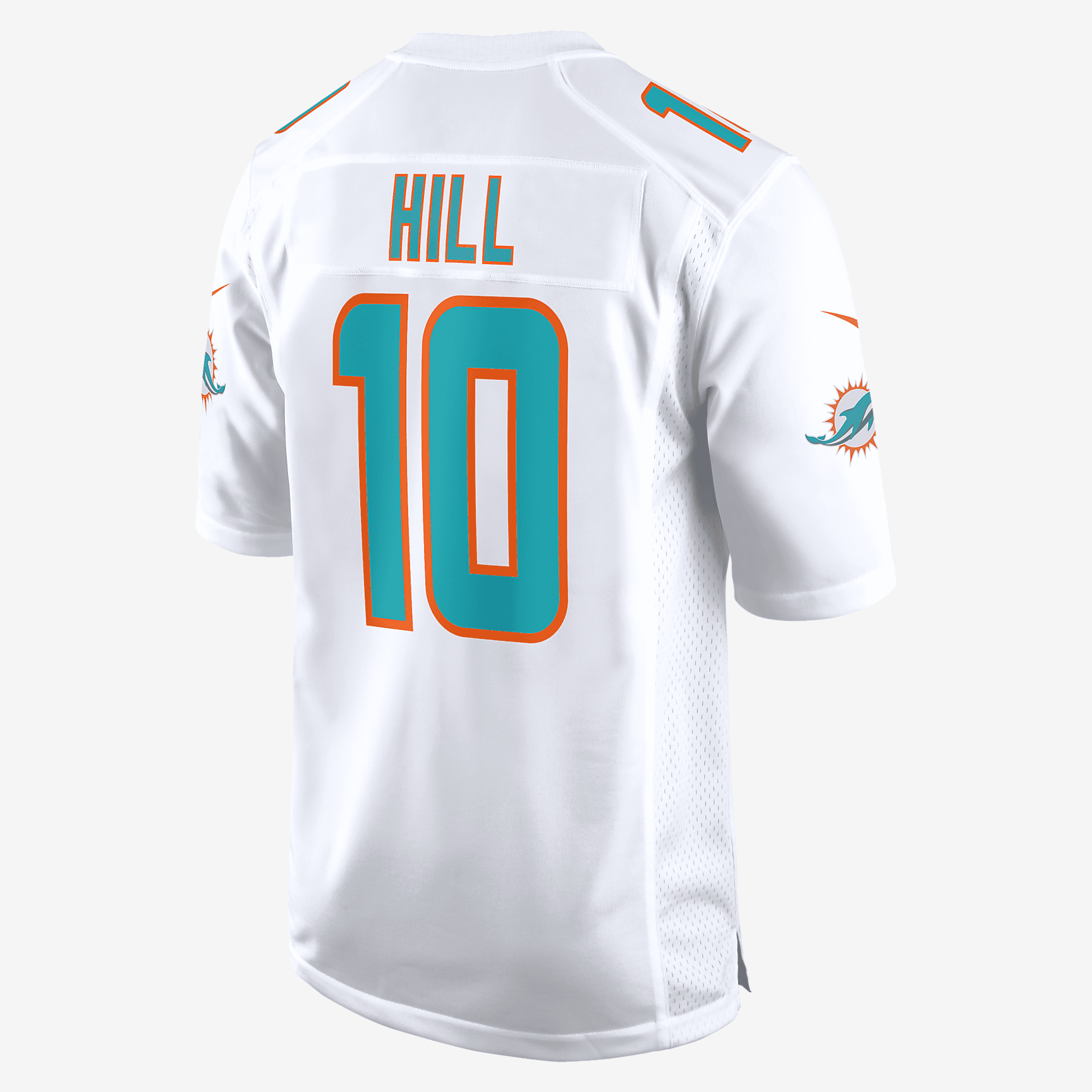 NFL Miami Dolphins (Tyreek Hill) Men's Game Football Jersey - White