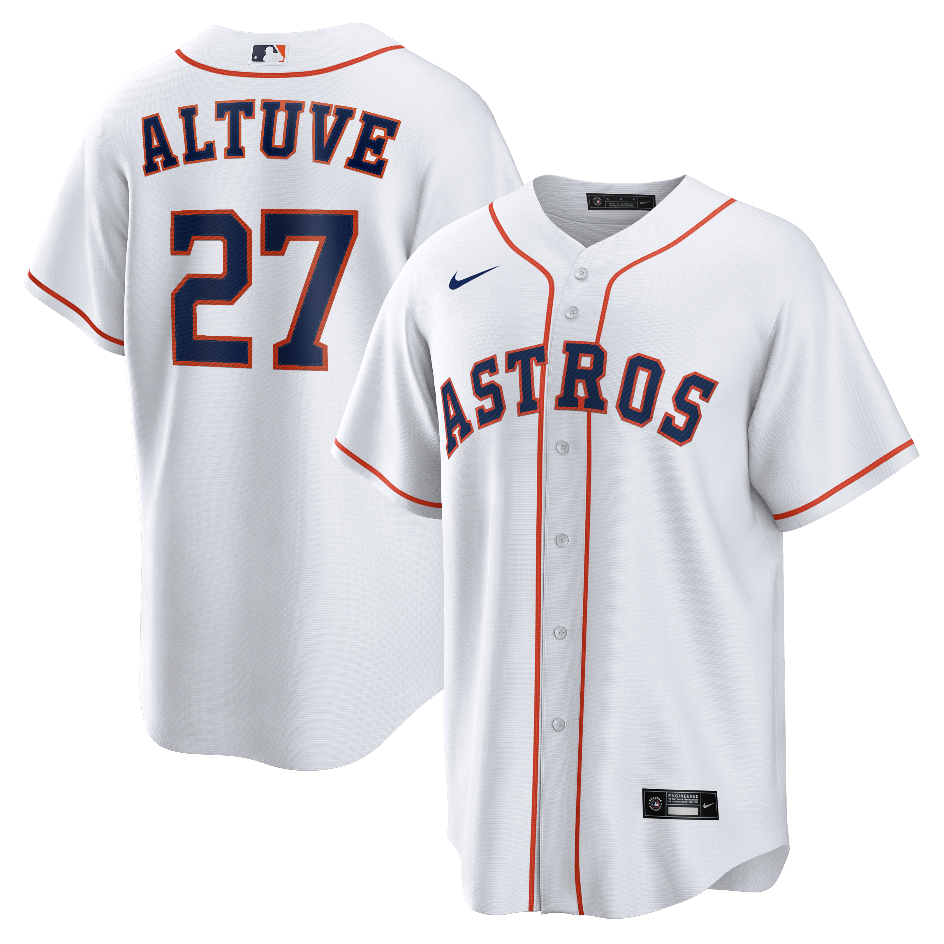 Jose Altuve Youth Jersey - Houston Astros Replica Kids Home Jersey